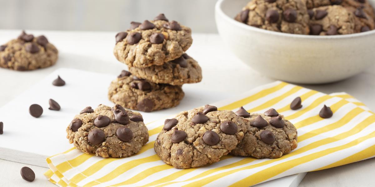 Cookies Integrais De Aveia Gotas De Chocolate Amargo Garoto