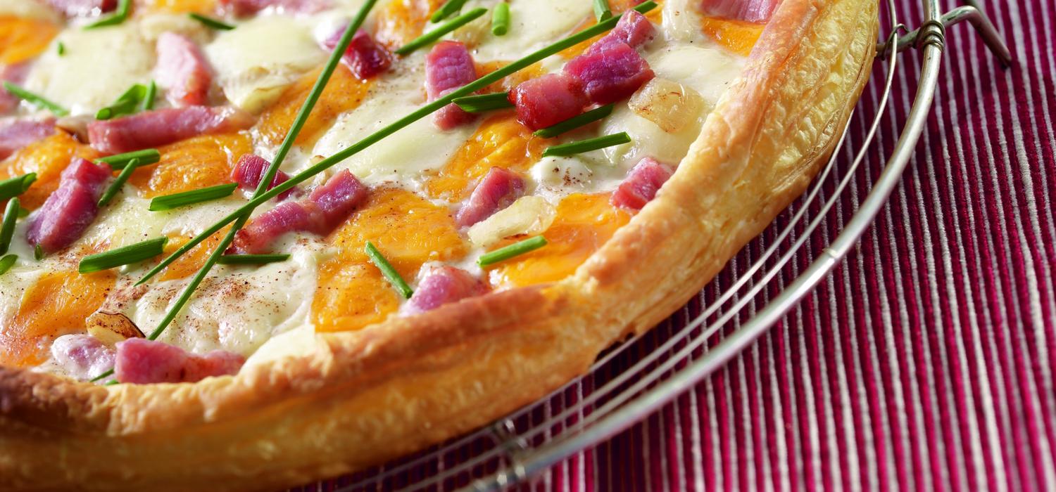 Tarte Fine Aux Lardons Et Deux Fromages Nestle