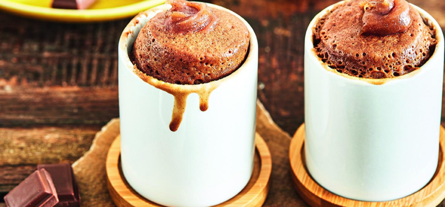 Mini Mug Cakes Chocolat Au Lait Et Cr Me De Marron Nestle Dessert