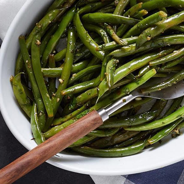 Fresh Green Beans with Lemon, Garlic & Parsley | GoodNes