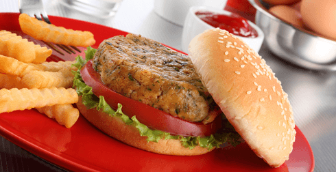 Hamburguesa de pollo