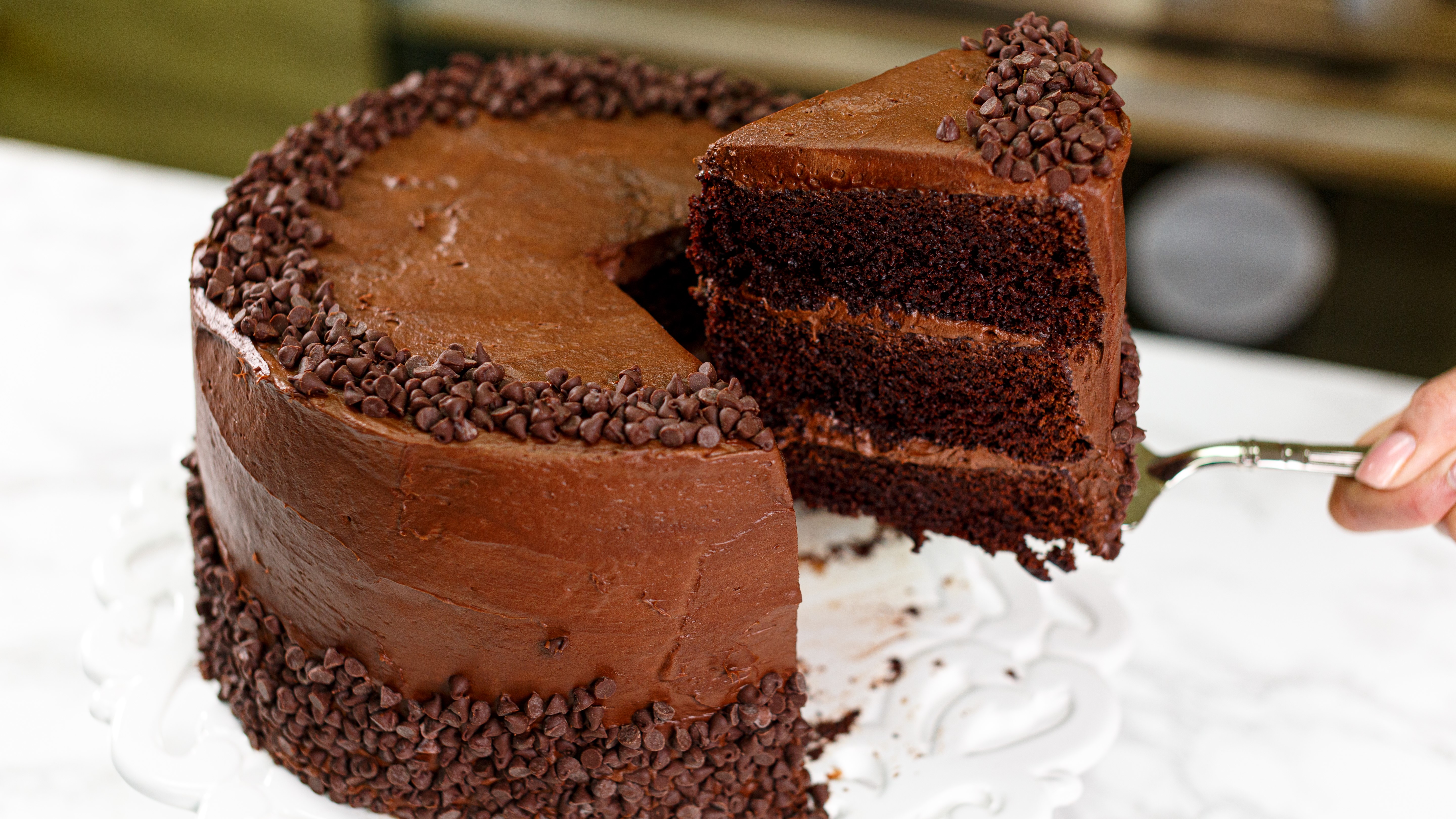 Triple Chocolate Cake – Angela's Bakery