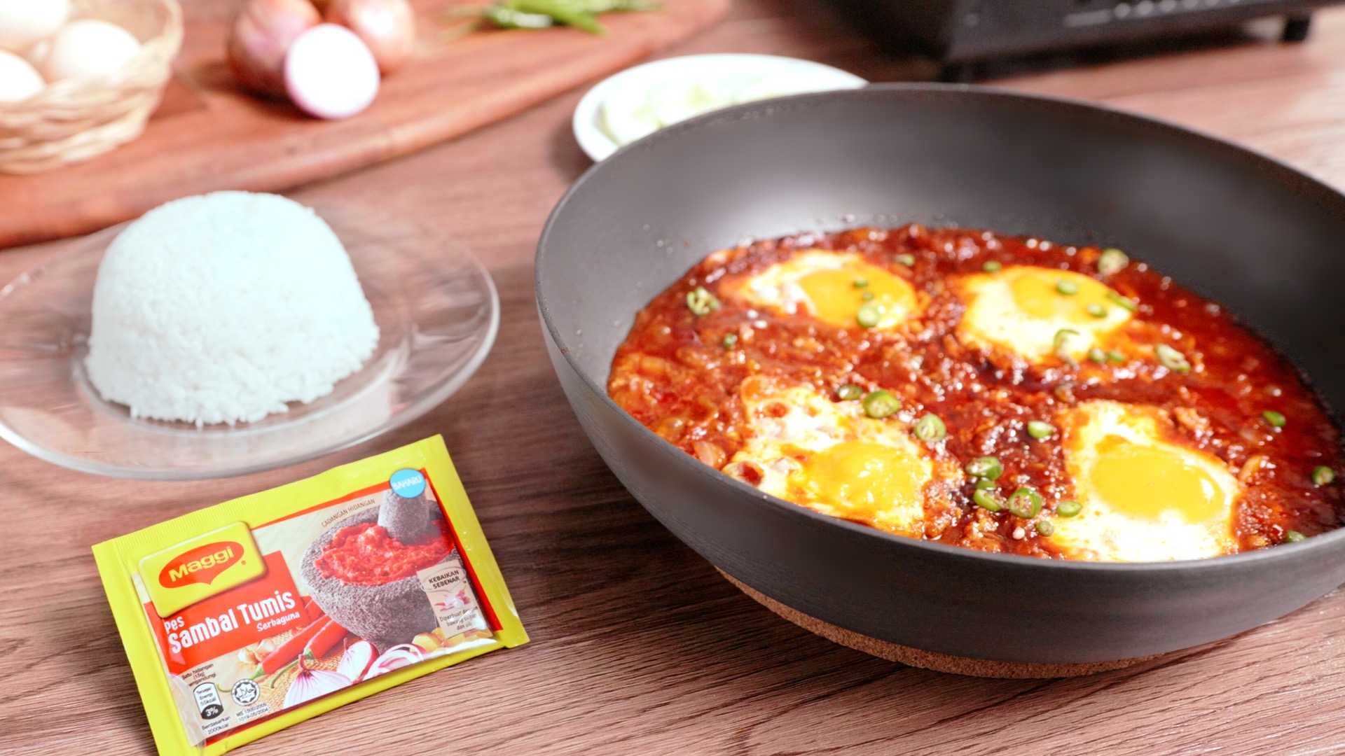 Resepi Sambal Tumis Telur Sedap Sangat Maggi Malaysia