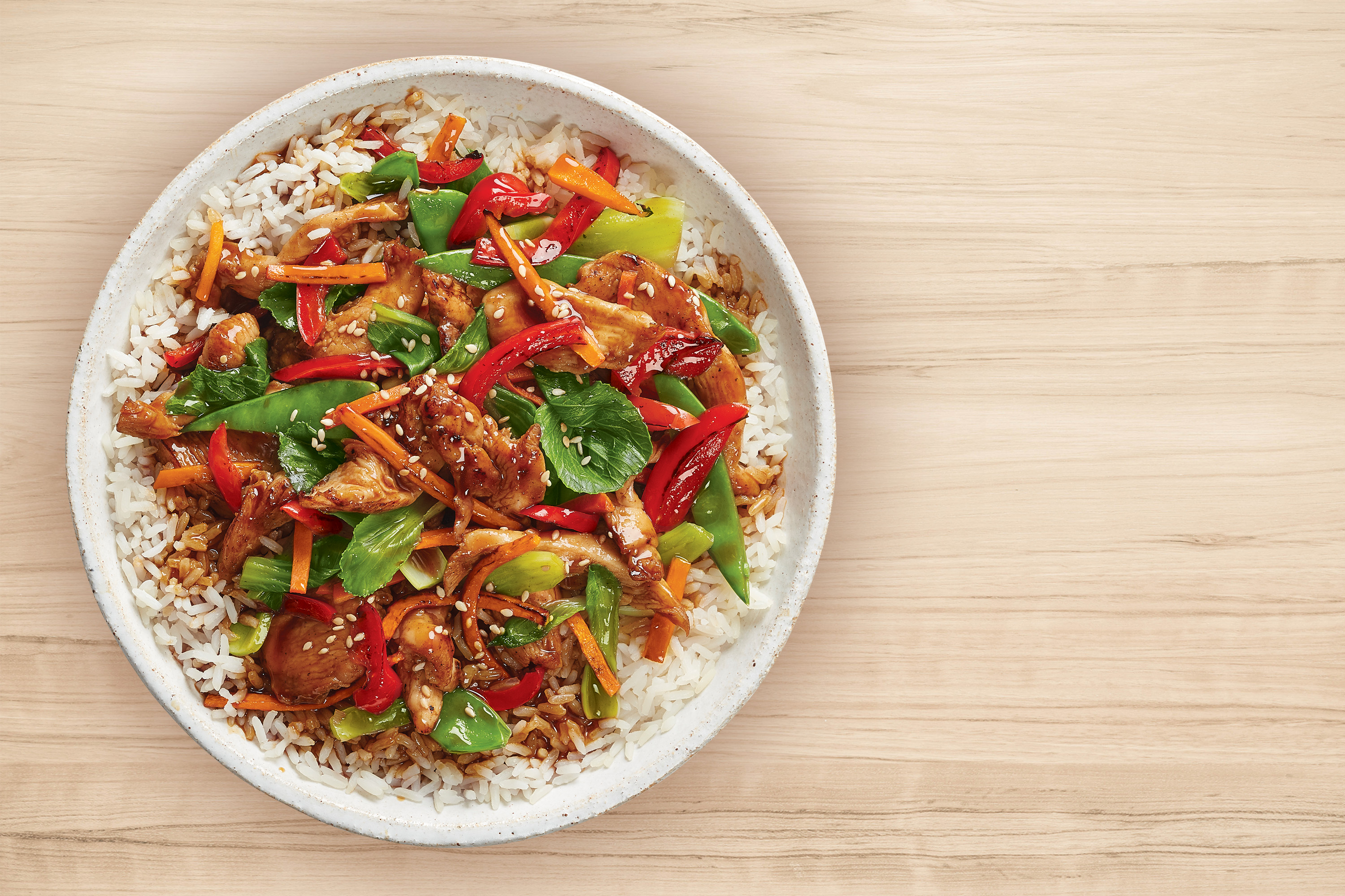 Honey Soy Chicken Stir Fry with Jasmine White Rice | MAGGI Australia