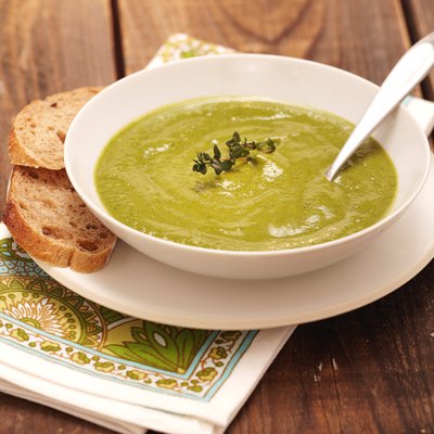 Cream of Broccoli-Leek Soup | Very Best Baking