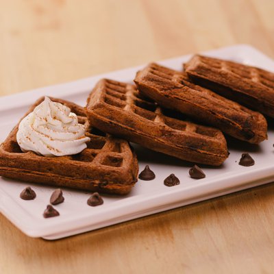 Waffles de Rompope de Chocolate | Very Best Baking