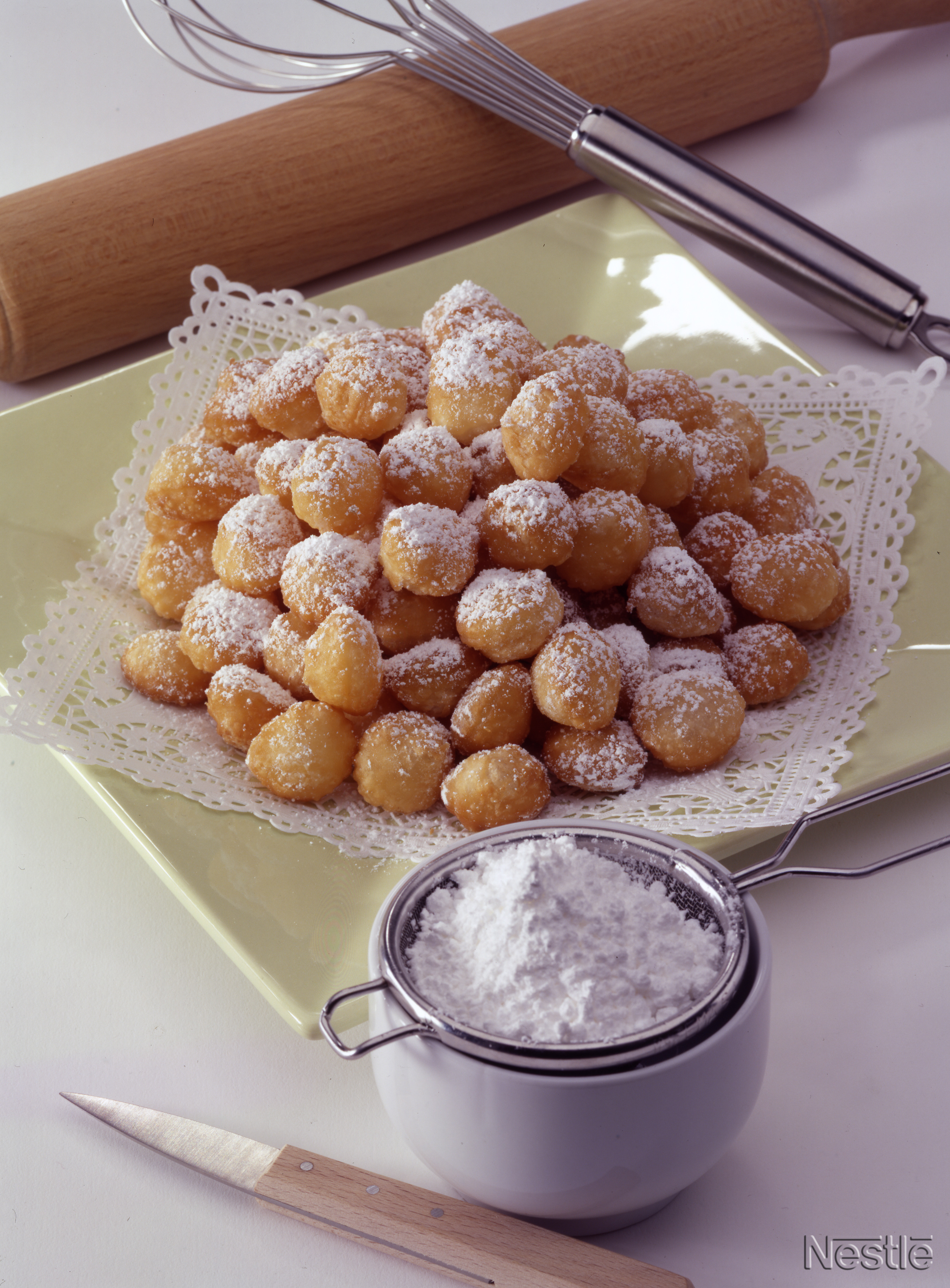 Buñuelos de hojaldre
