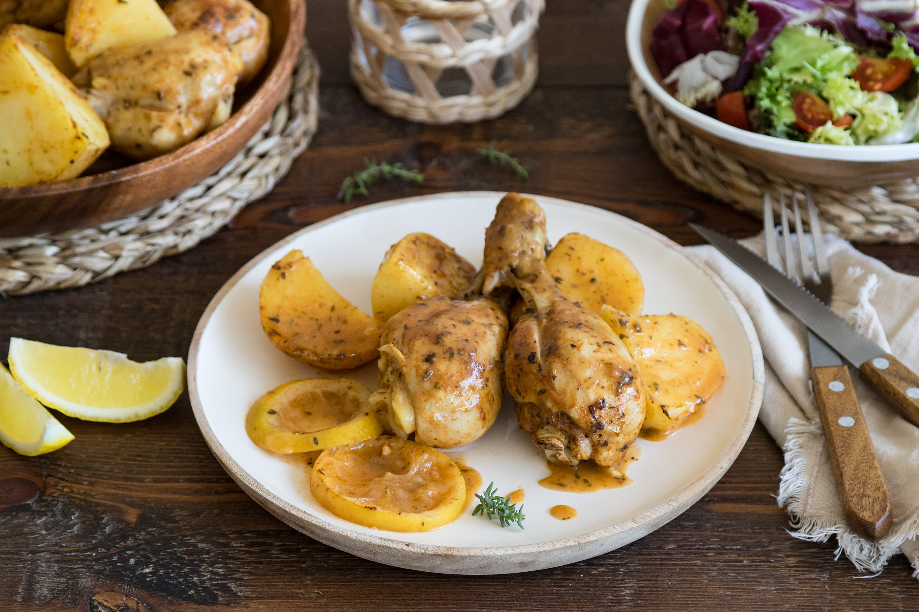 Pollo al limón