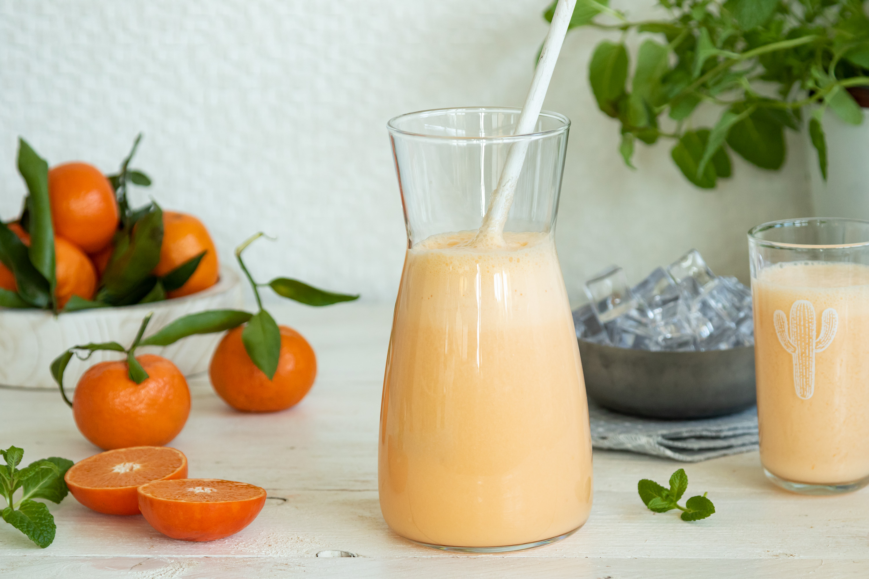 Batido de mandarina