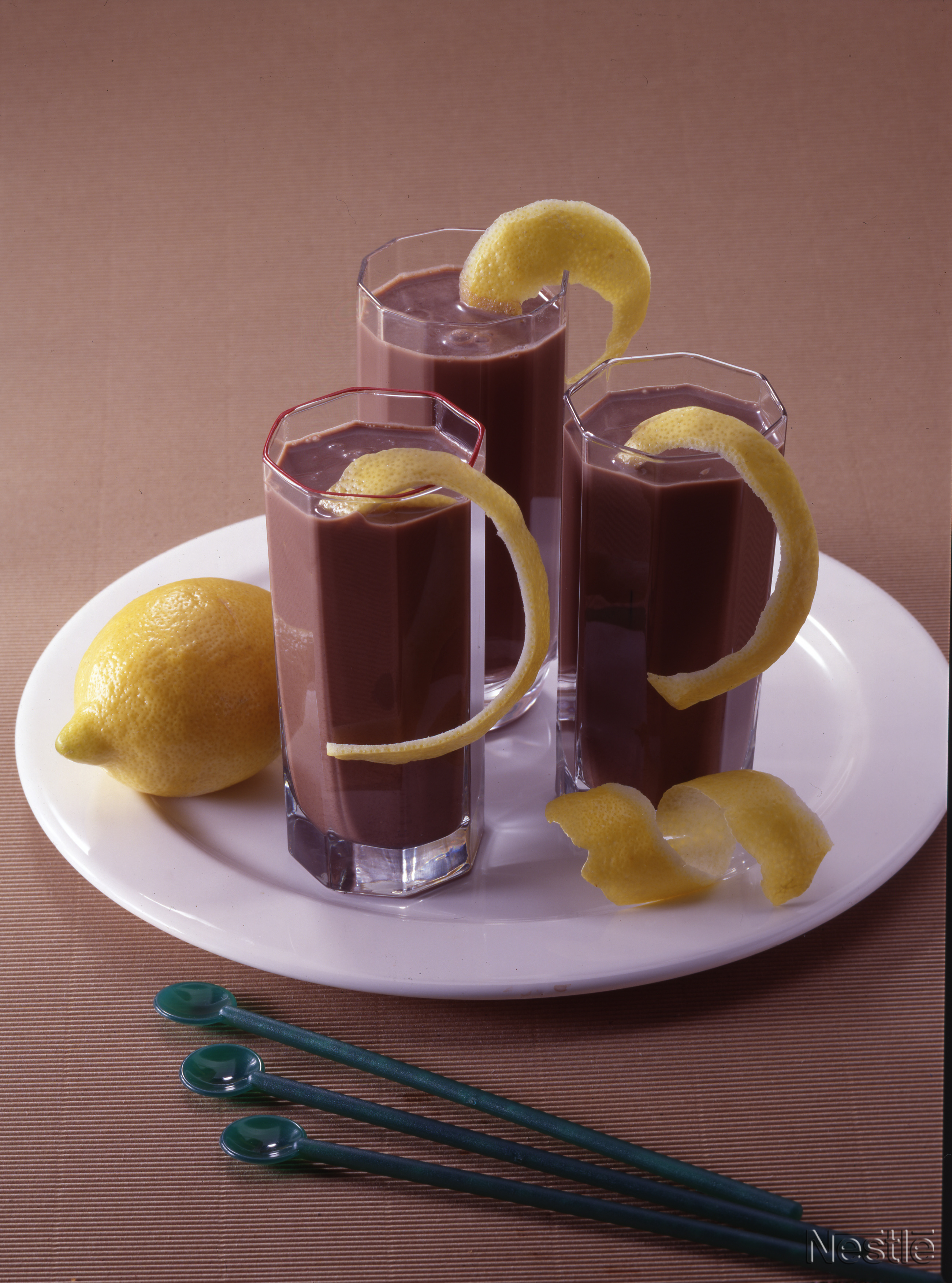 Refresco de chocolate a la canela