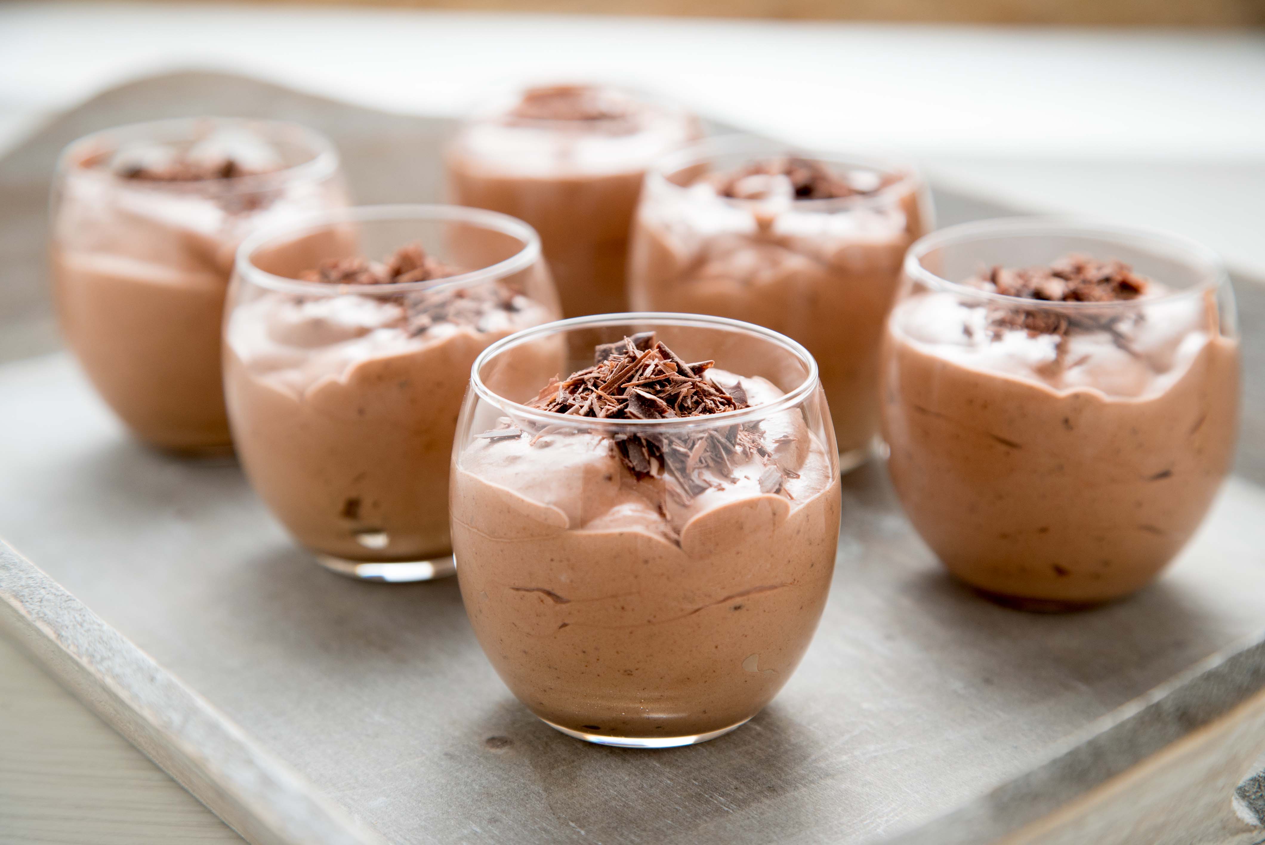 Mousse de chocolate intenso