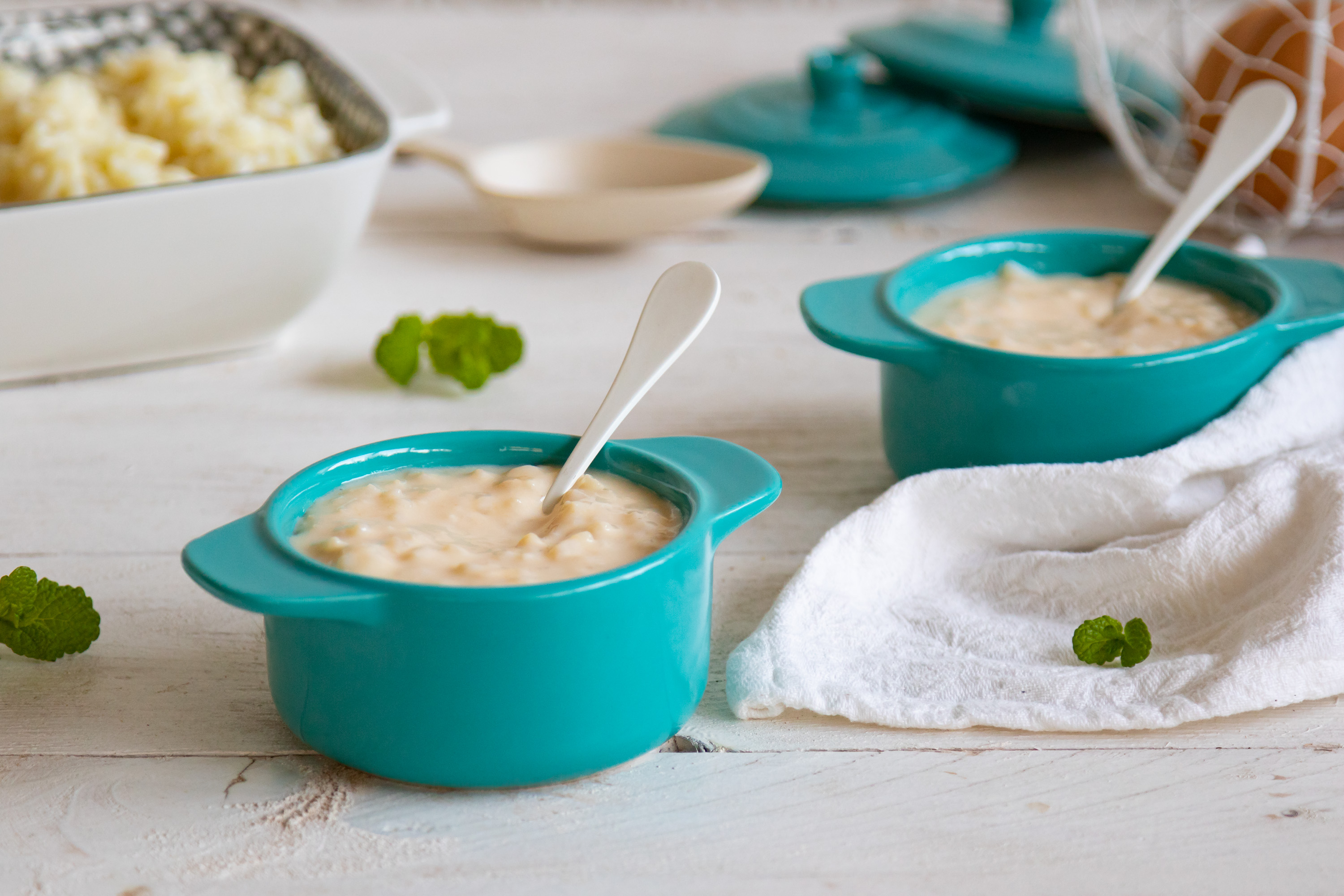 Arroz con leche a la crema