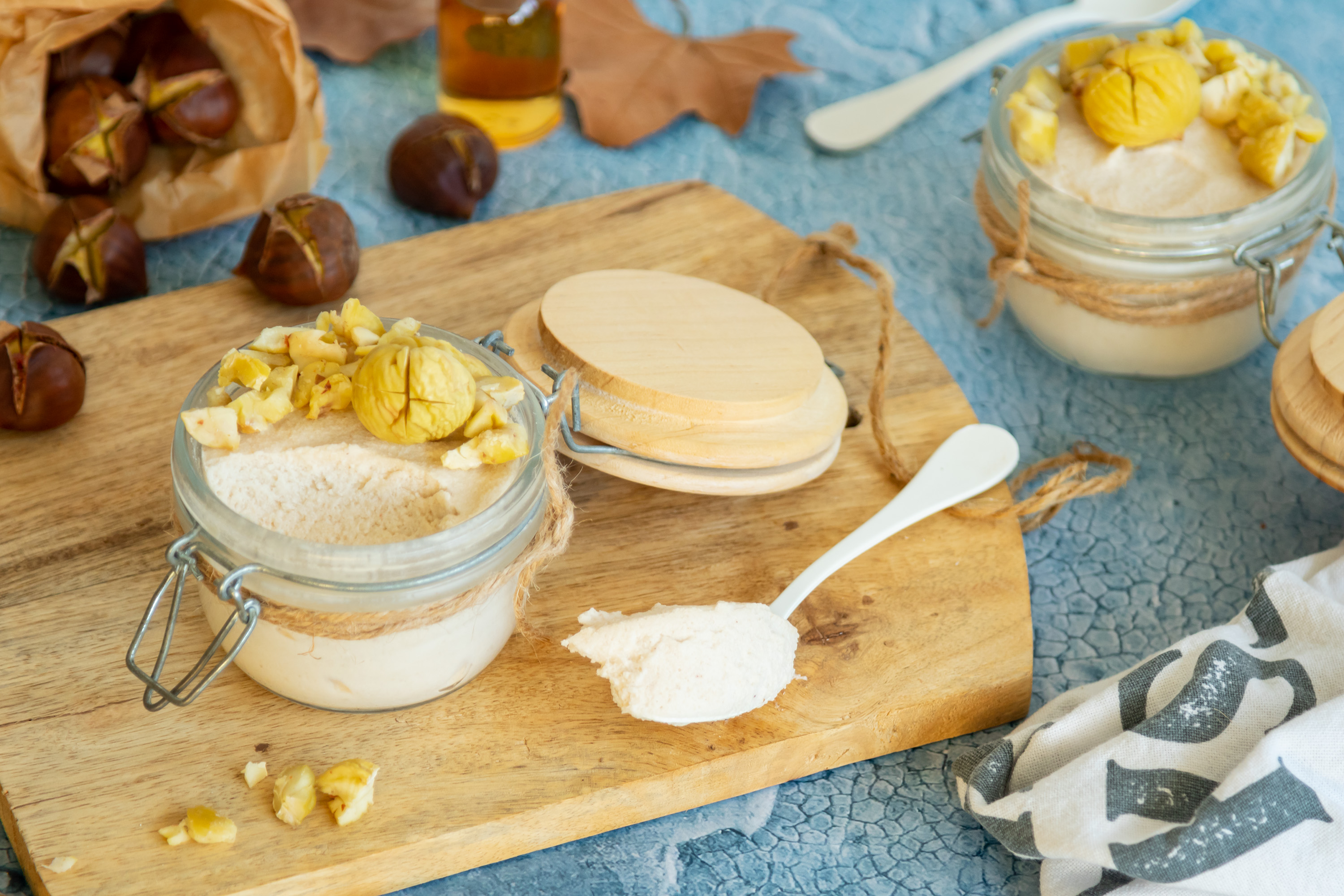 Mousse de castañas