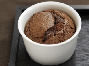 Mini-souflés de chocolate
