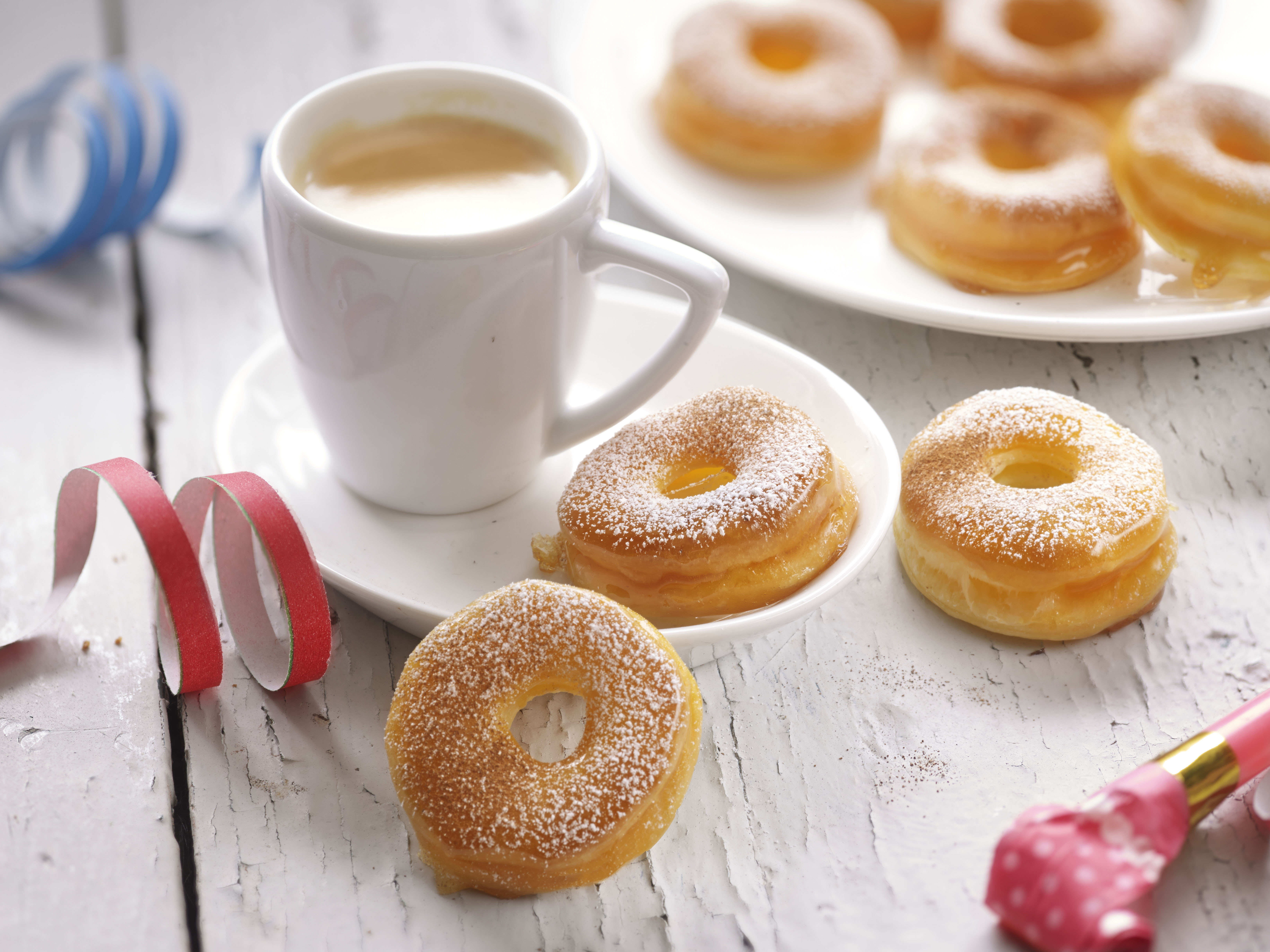 Rosquillas de hojaldre