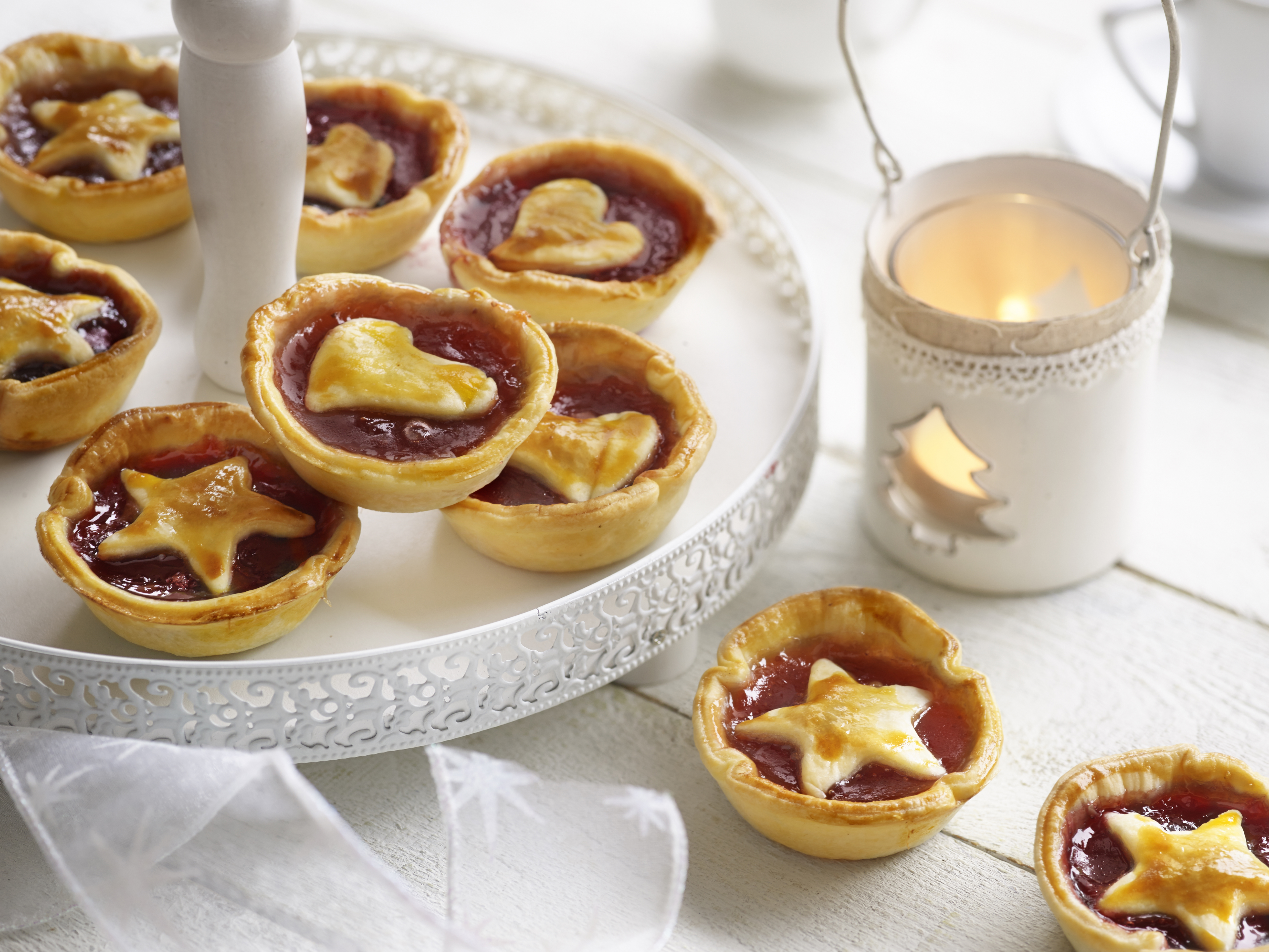 Mini tartitas de Navidad