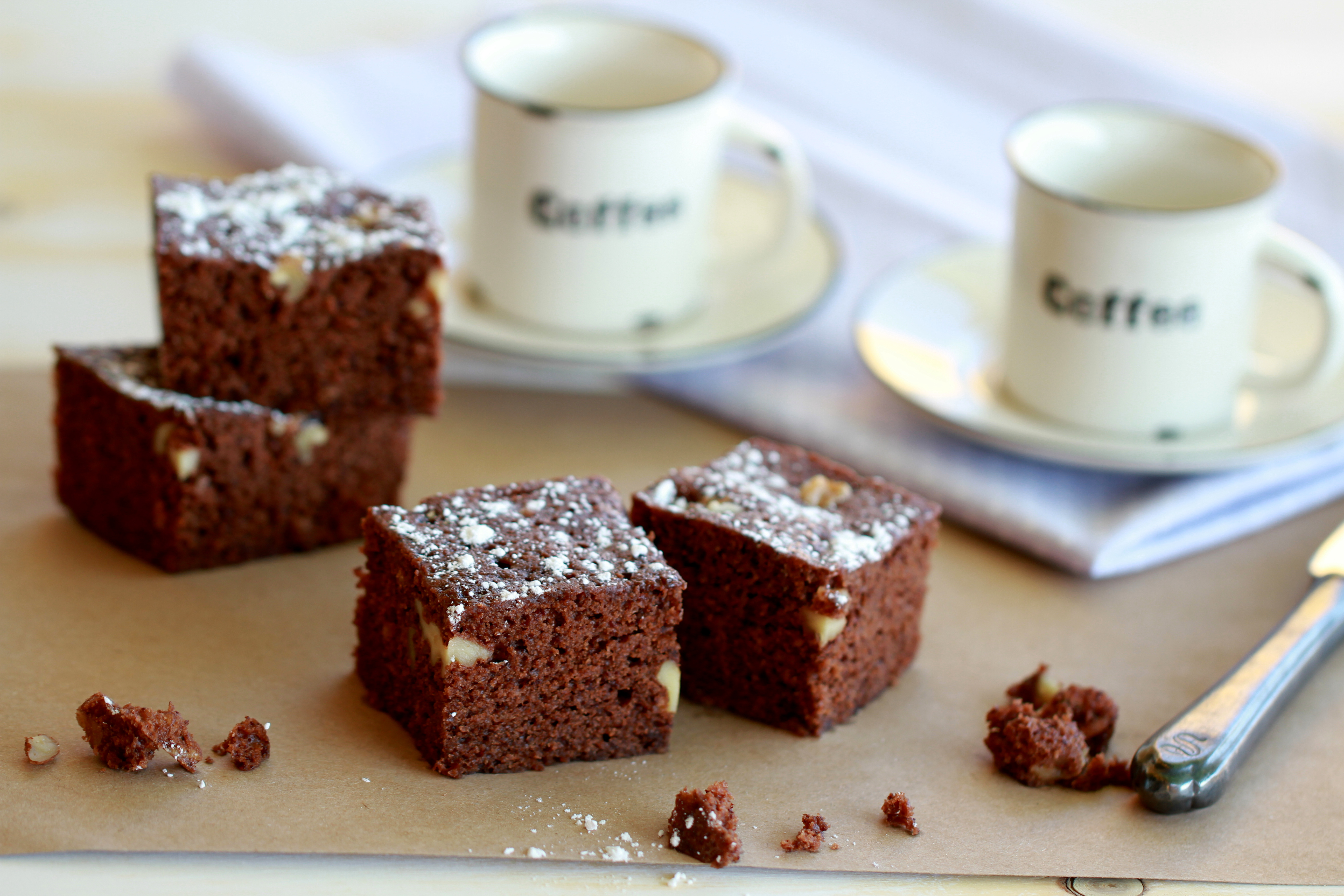 Brownie al microondas express