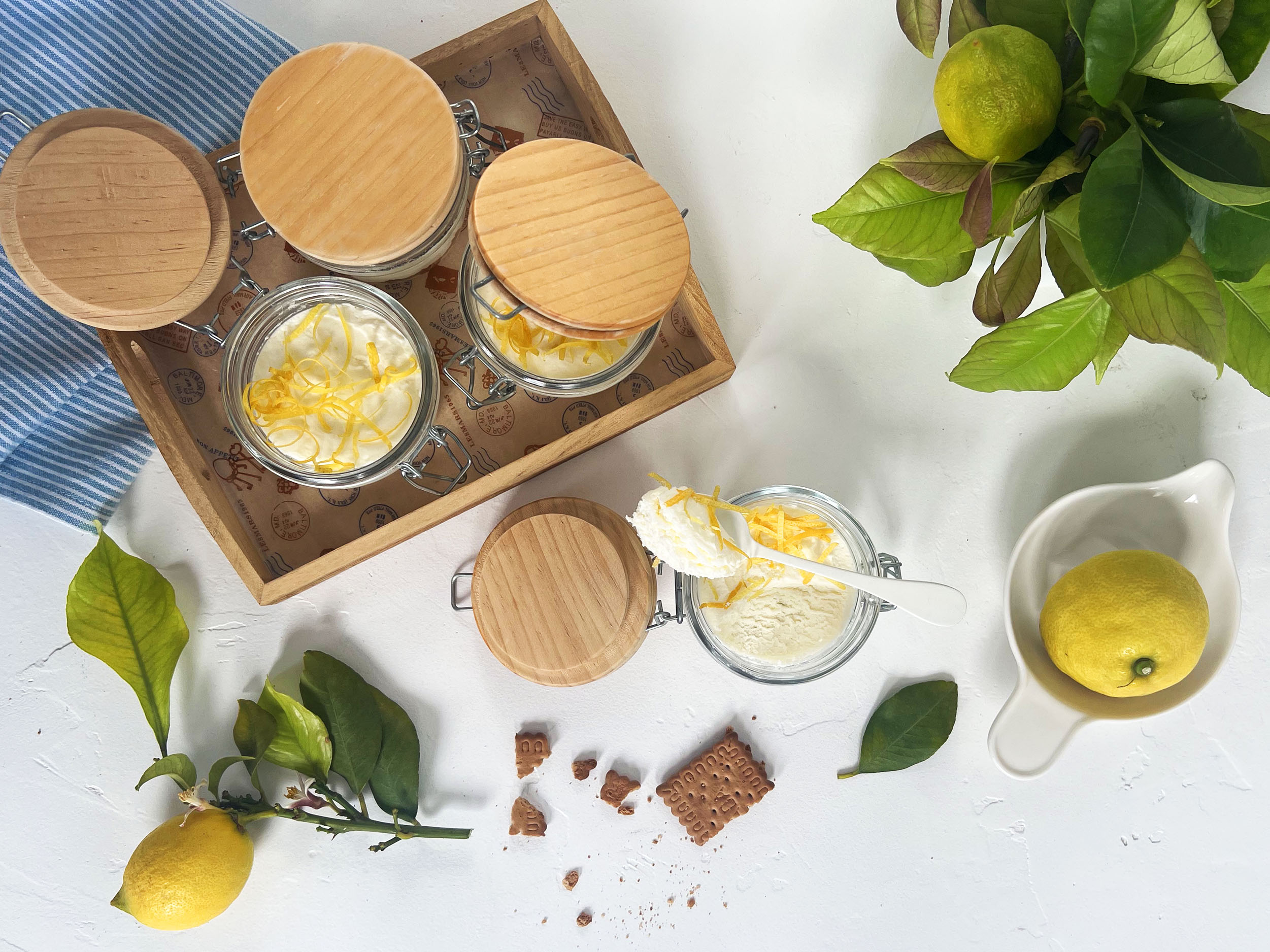 Mousse exprés de limón