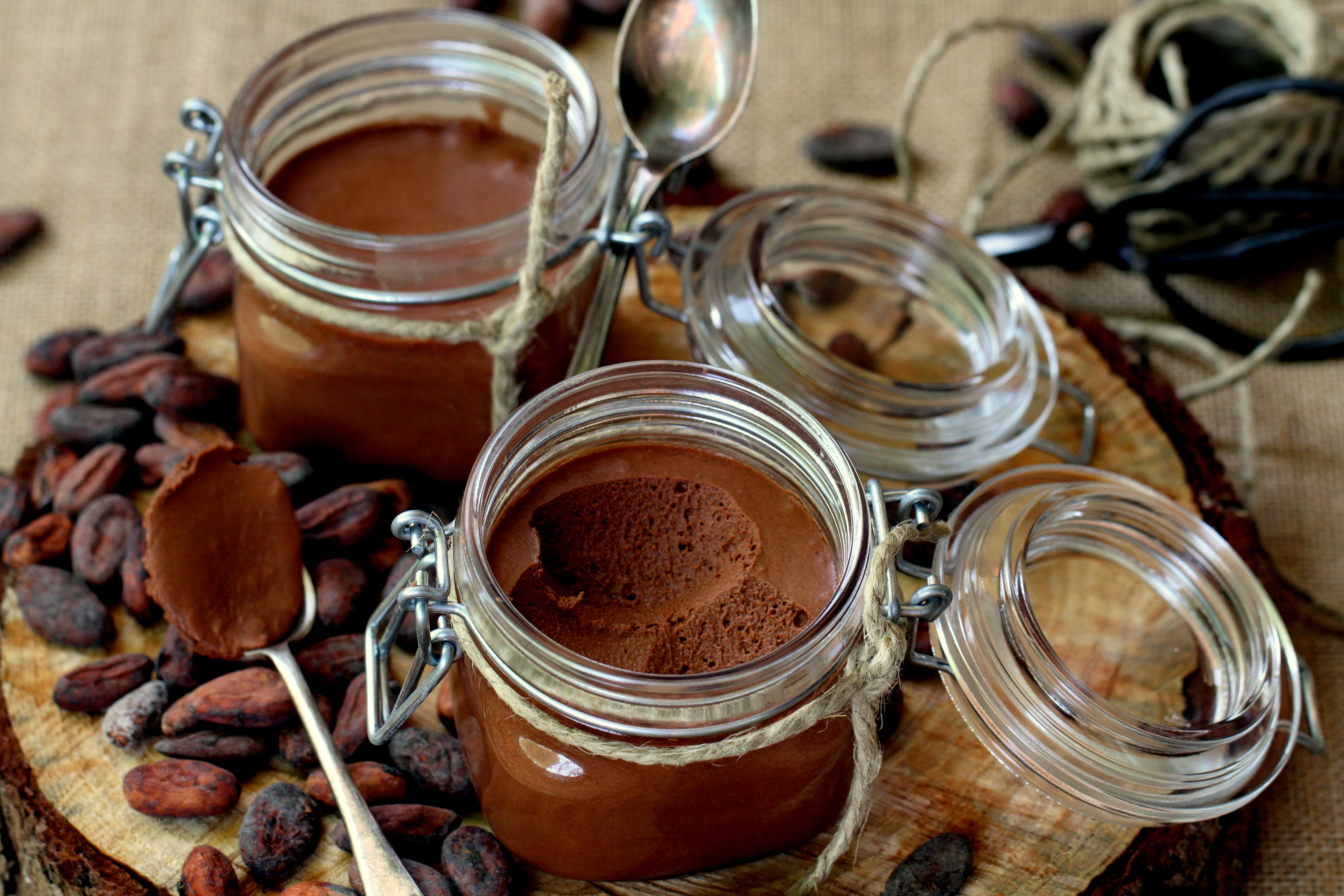 Mousse de chocolate (solo con agua)