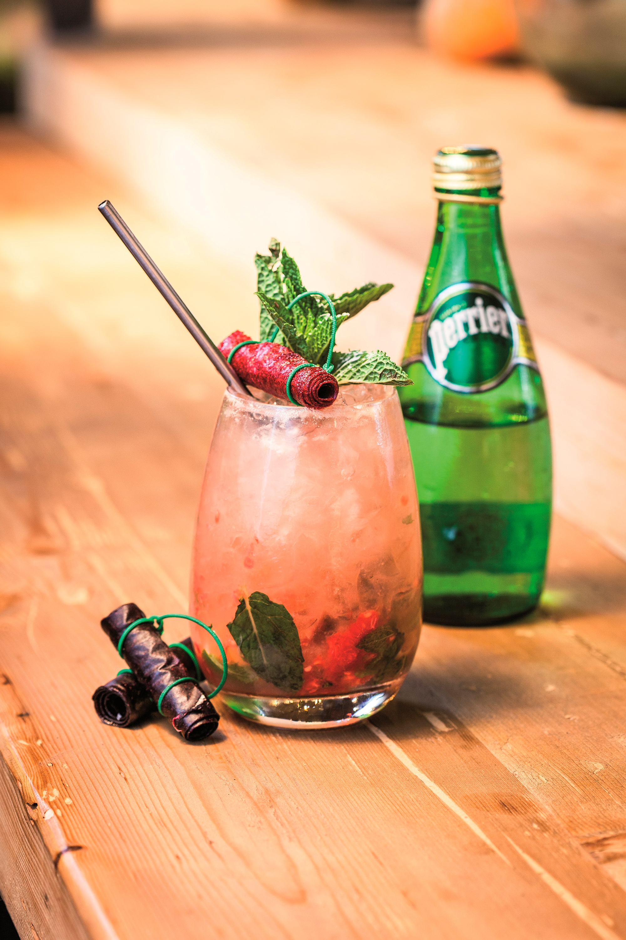 Coctel Yogi Perrier