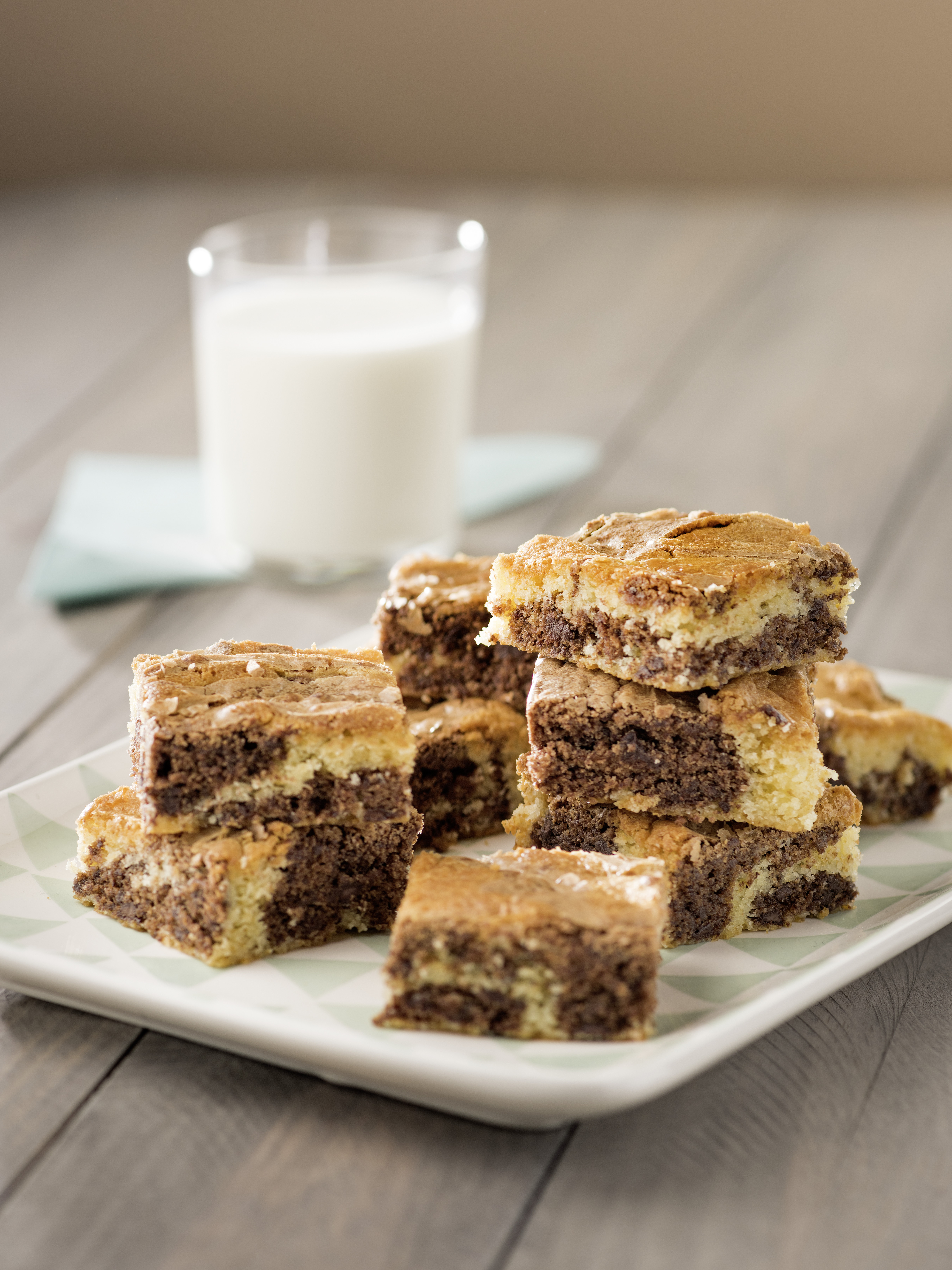 Brownie marmolado con Thermomix® (TM31, TM5)