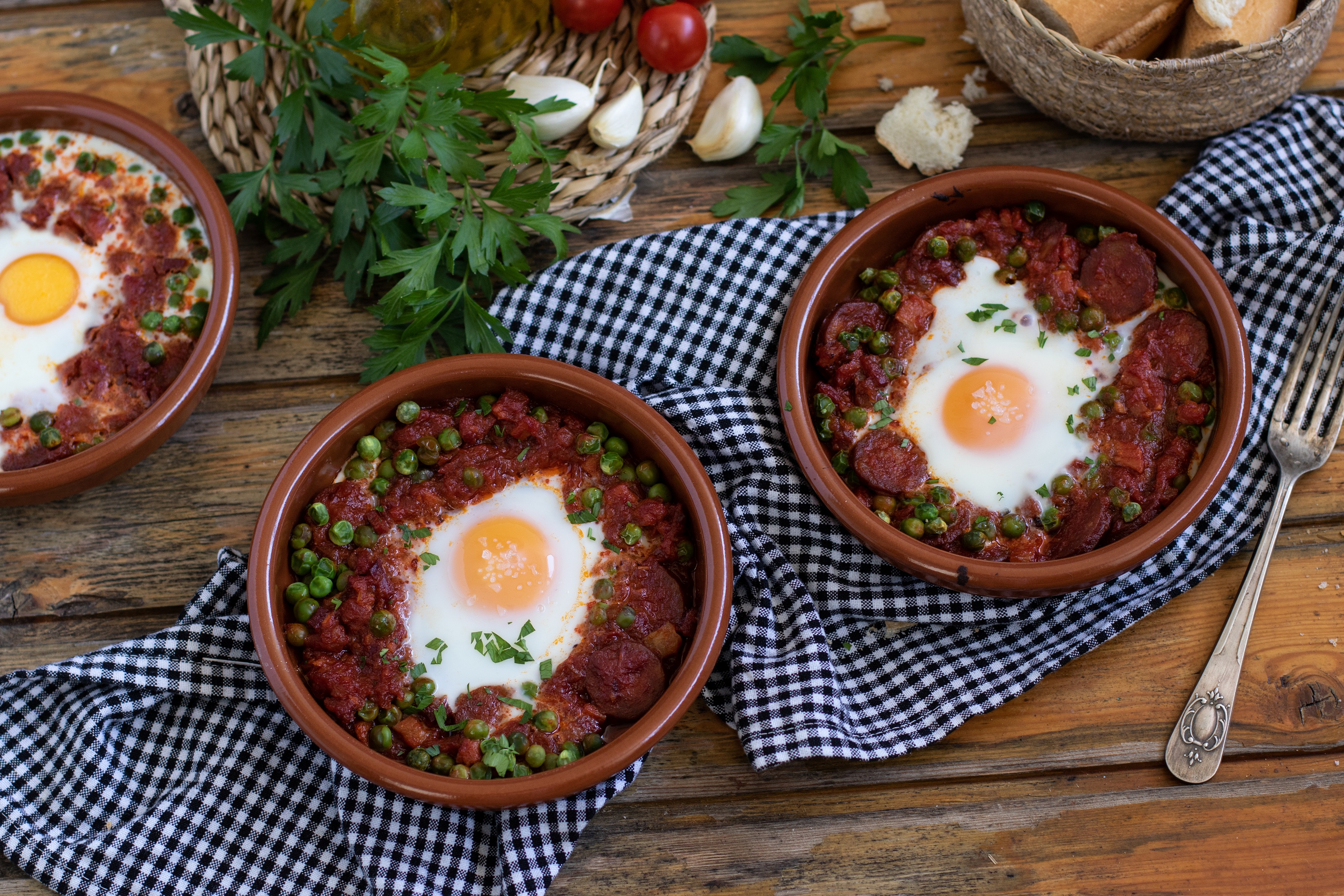 Huevos a la flamenca