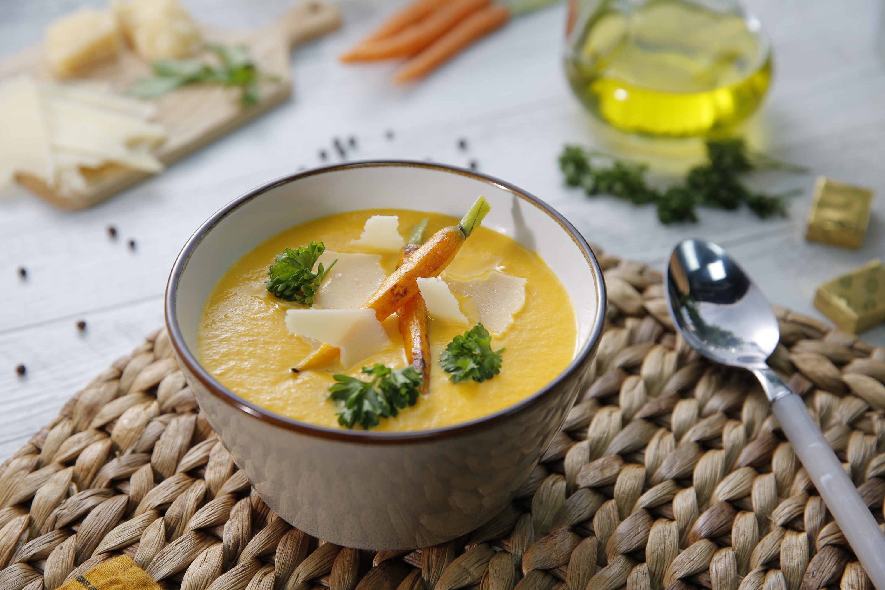 Crema de zanahoria