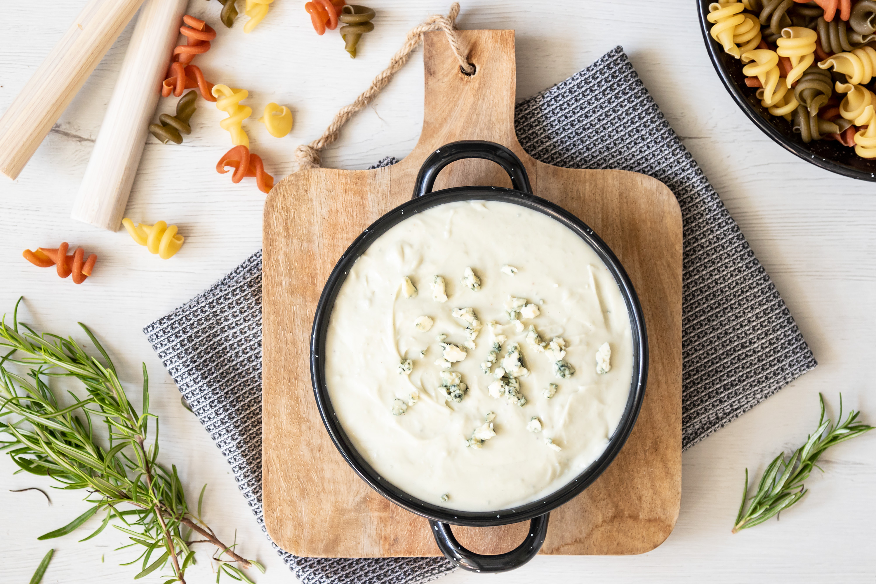 Salsa de queso azul