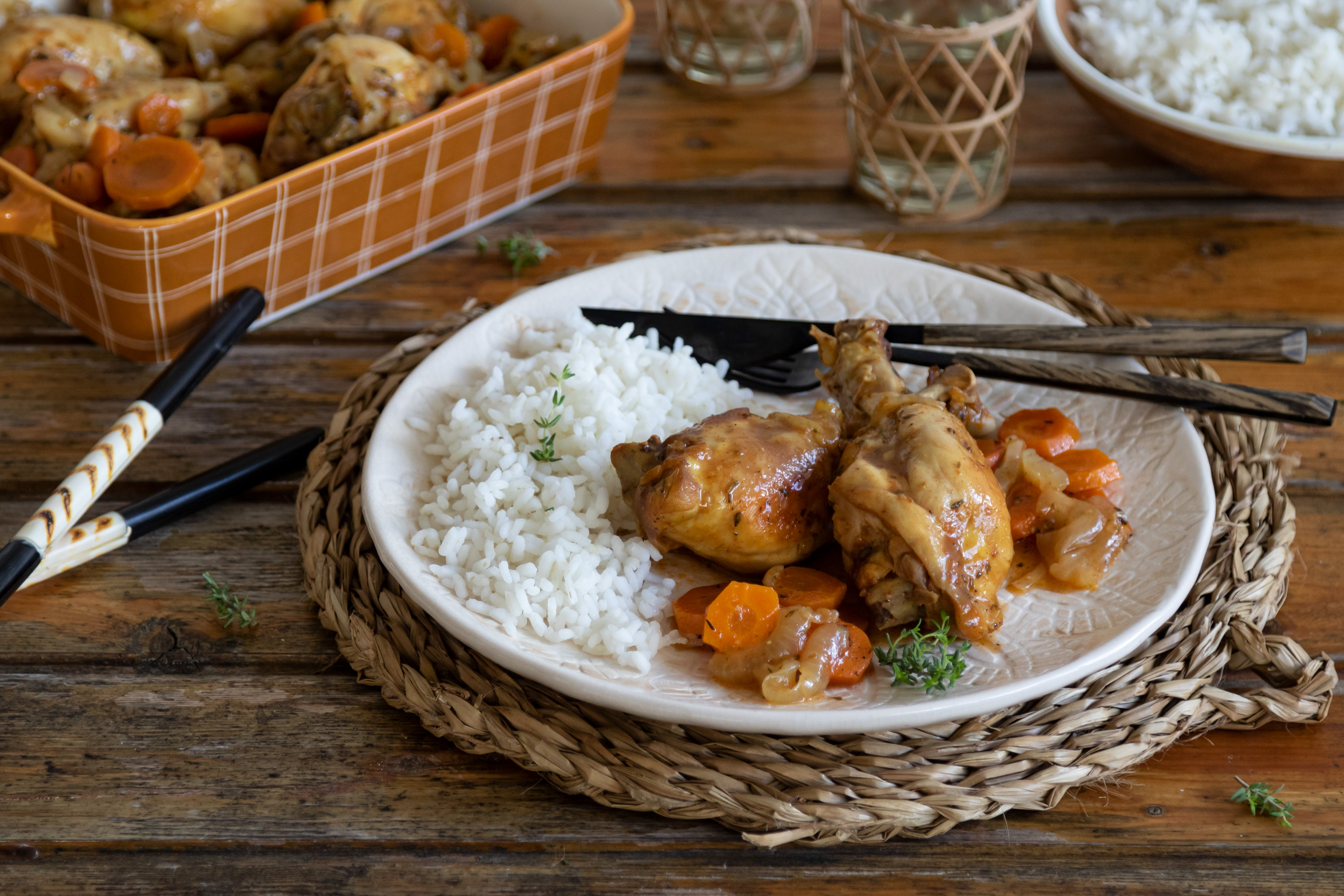 Pollo a la cerveza