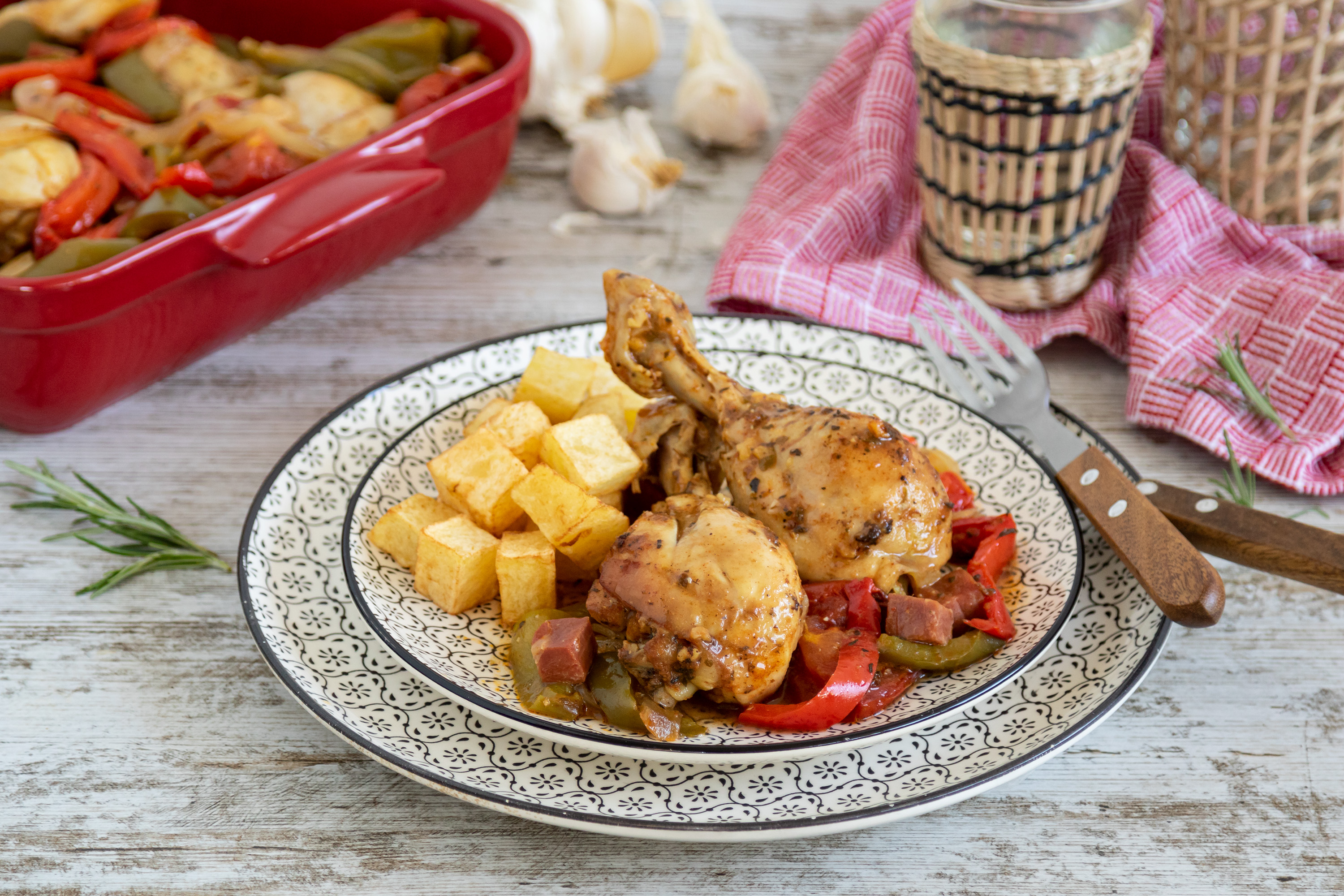 Pollo al chilindrón