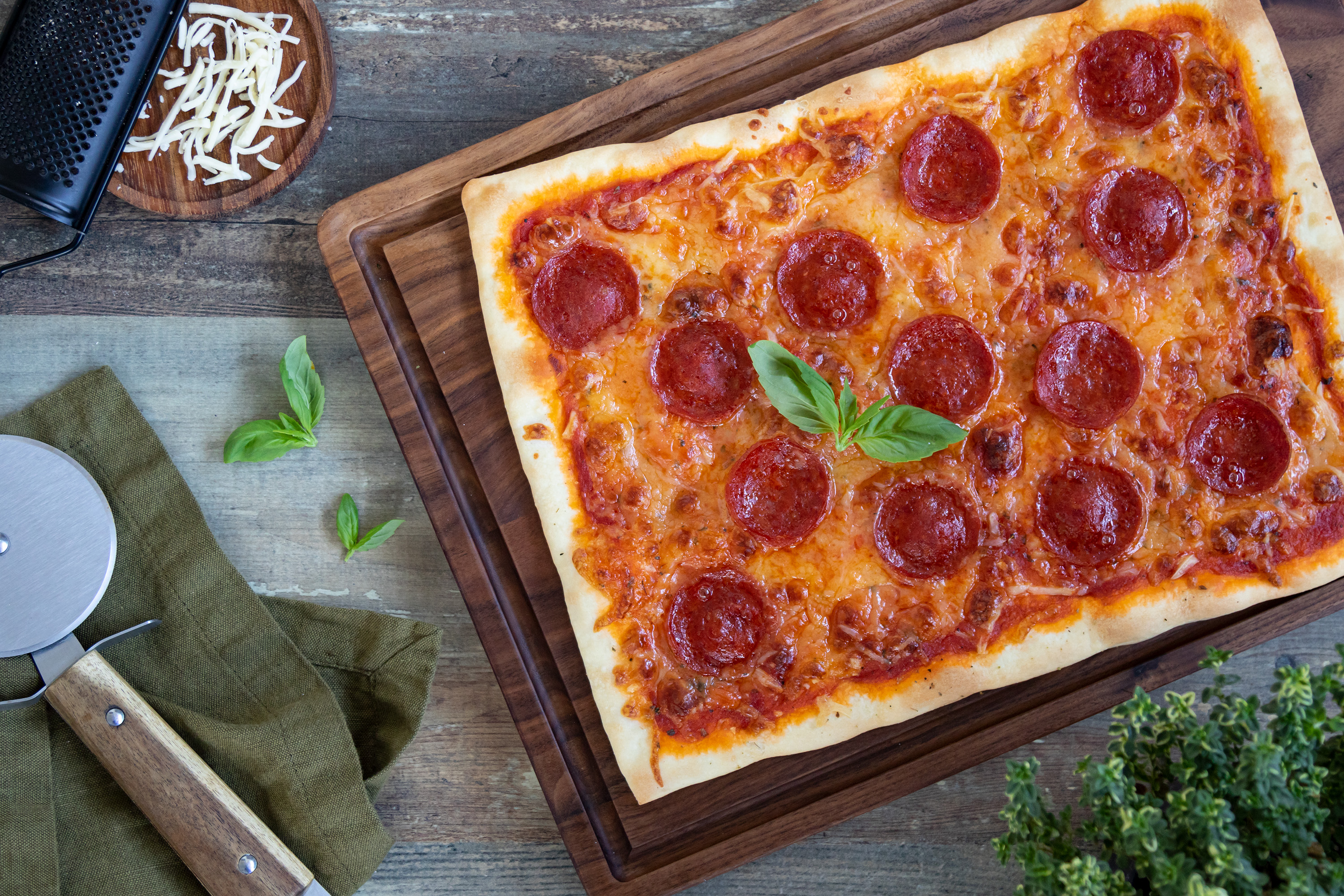 Pizza pepperoni
