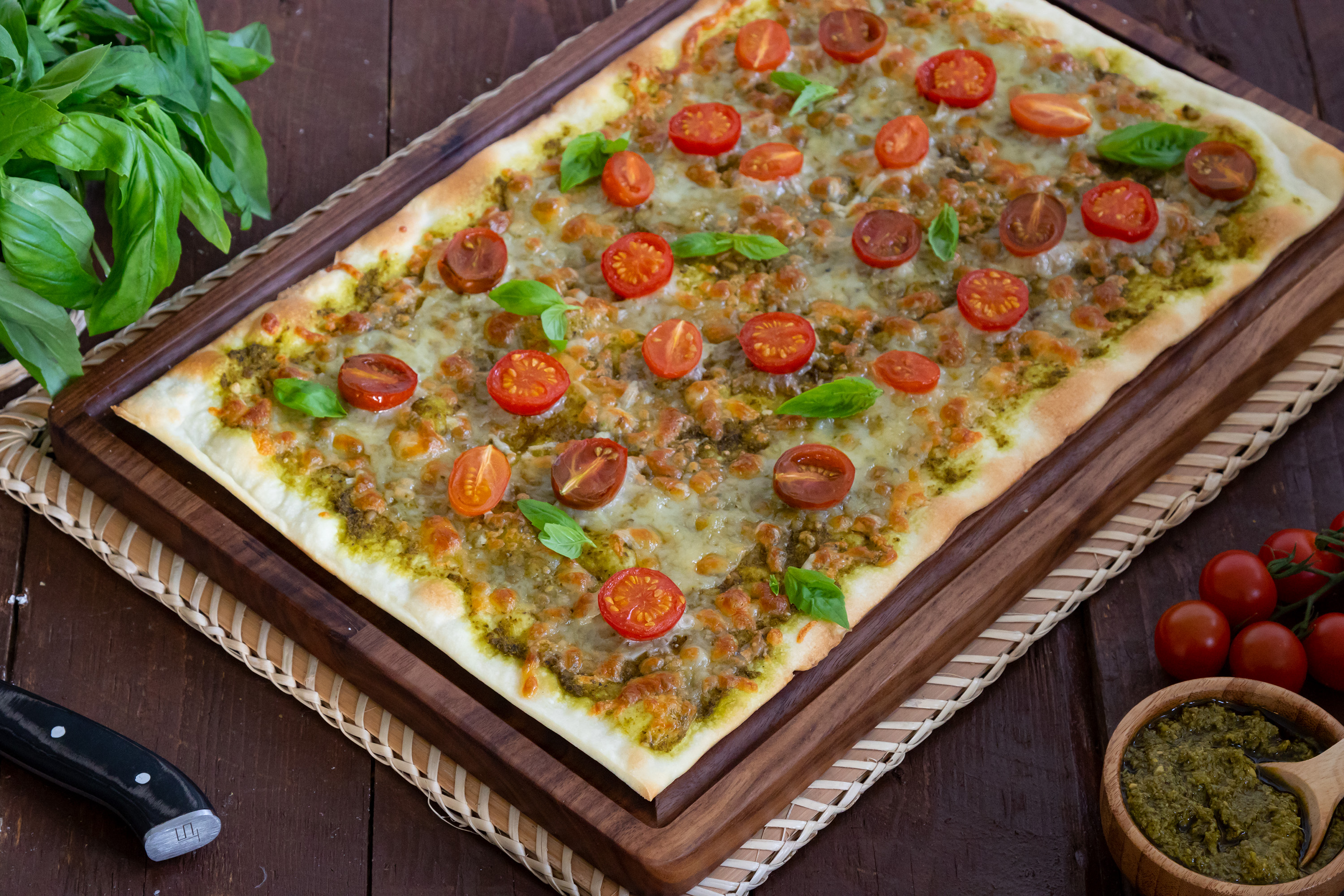 Pizza caprese