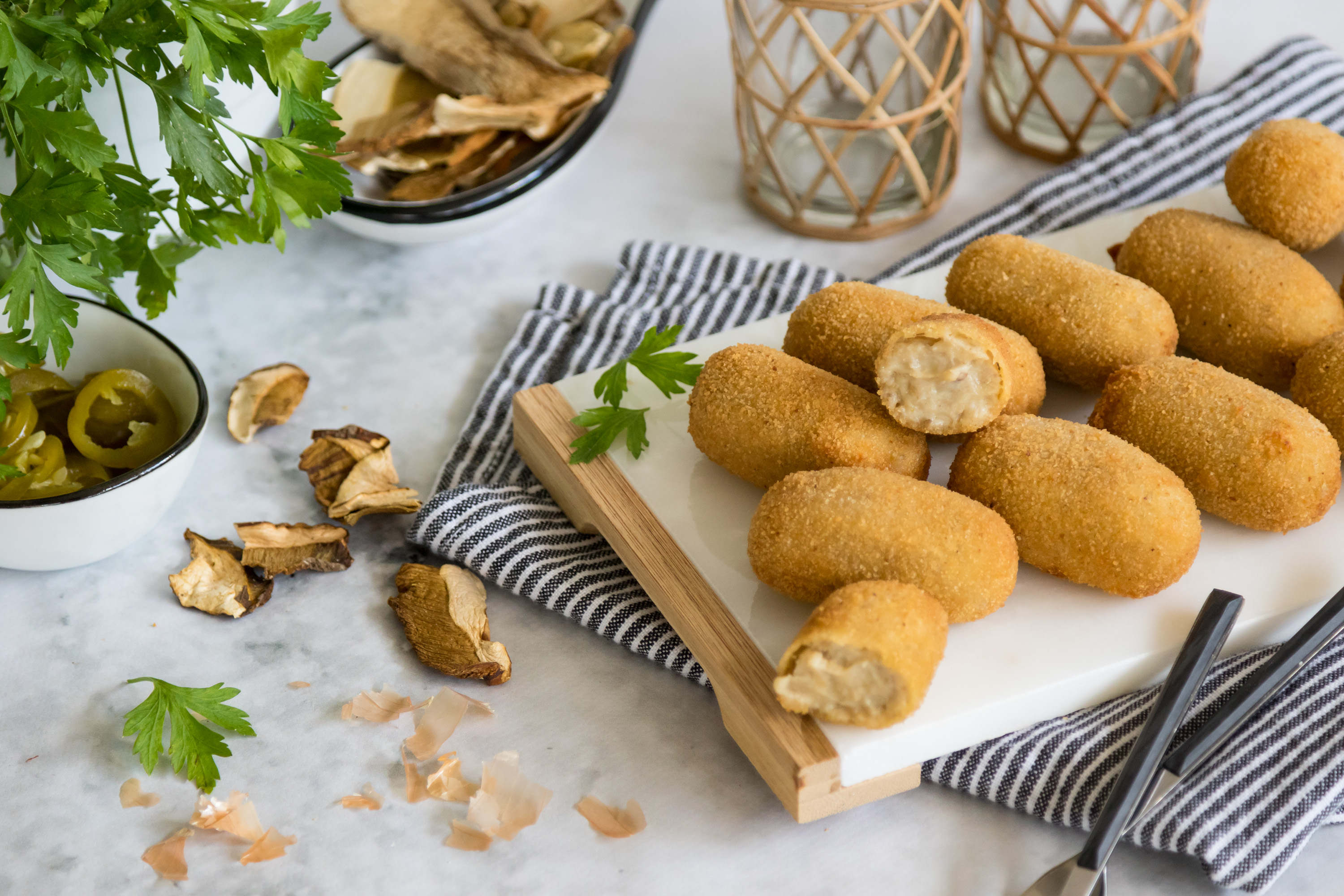 Croquetas de boletus