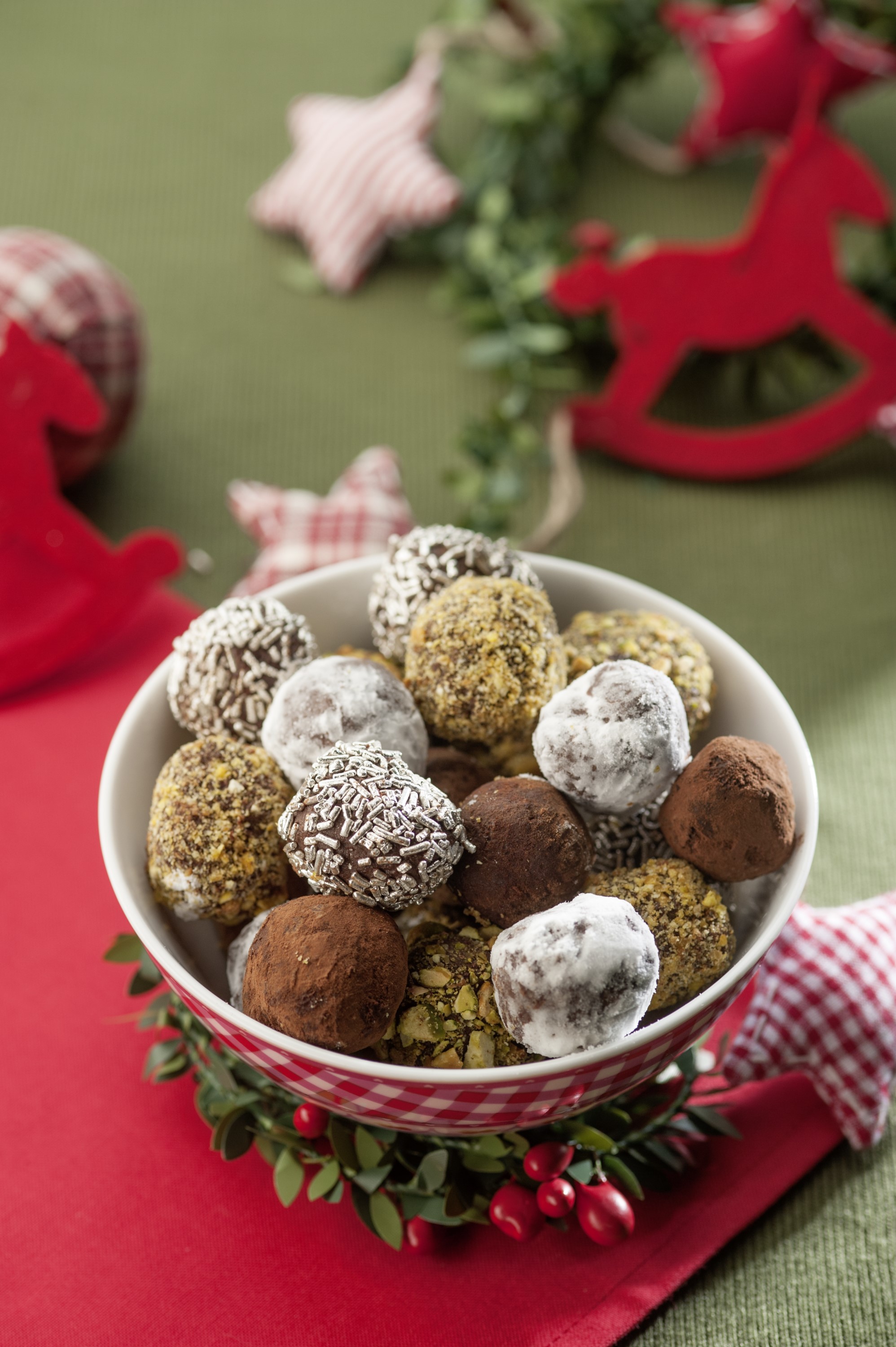 Trufas de chocolate con curry y chile con Thermomix©(TM31, TM5)