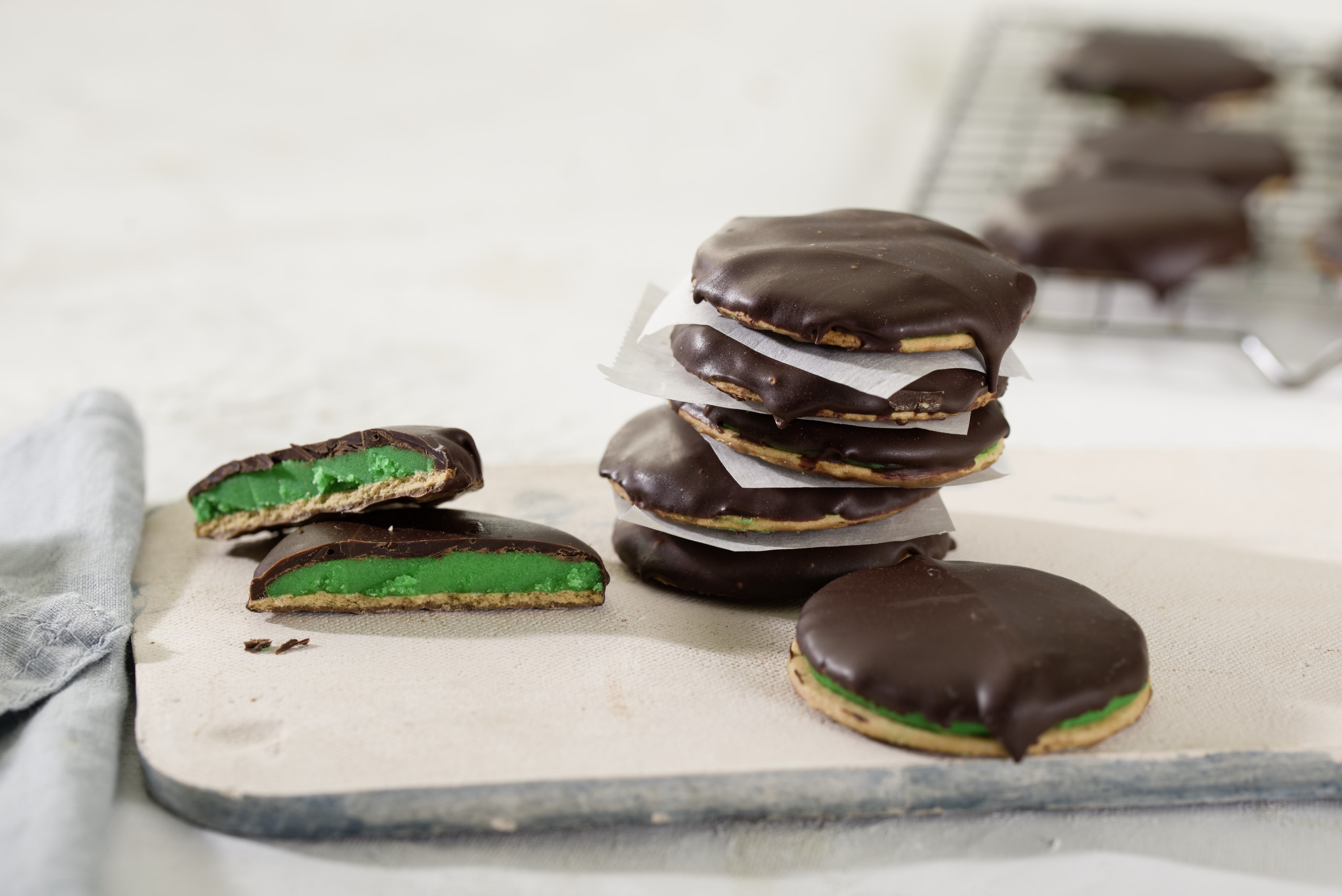 Bocaditos de menta y chocolate con Thermomix©(TM6, TM5, TM31)