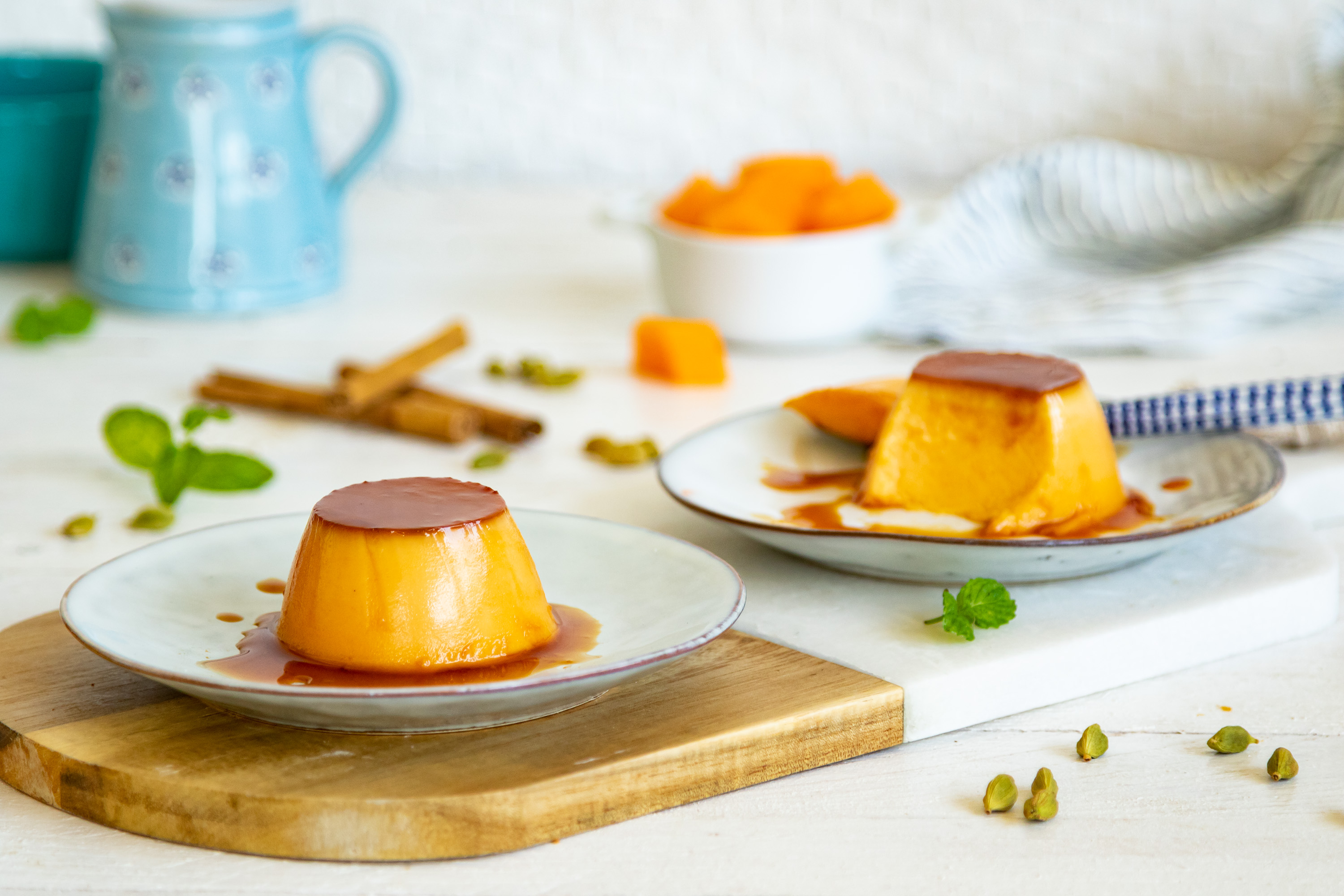 Flan de calabaza