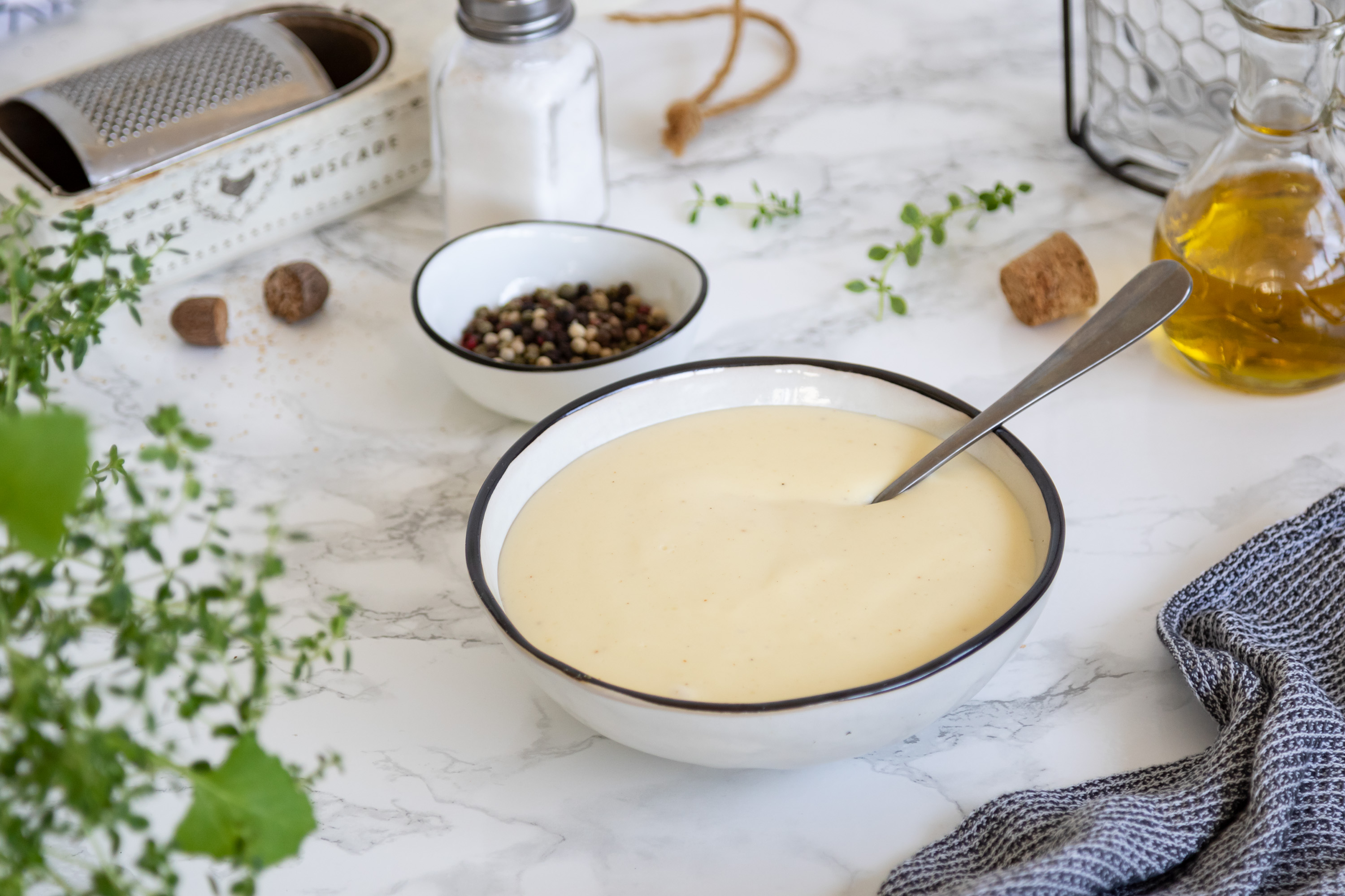 Bechamel al microondas