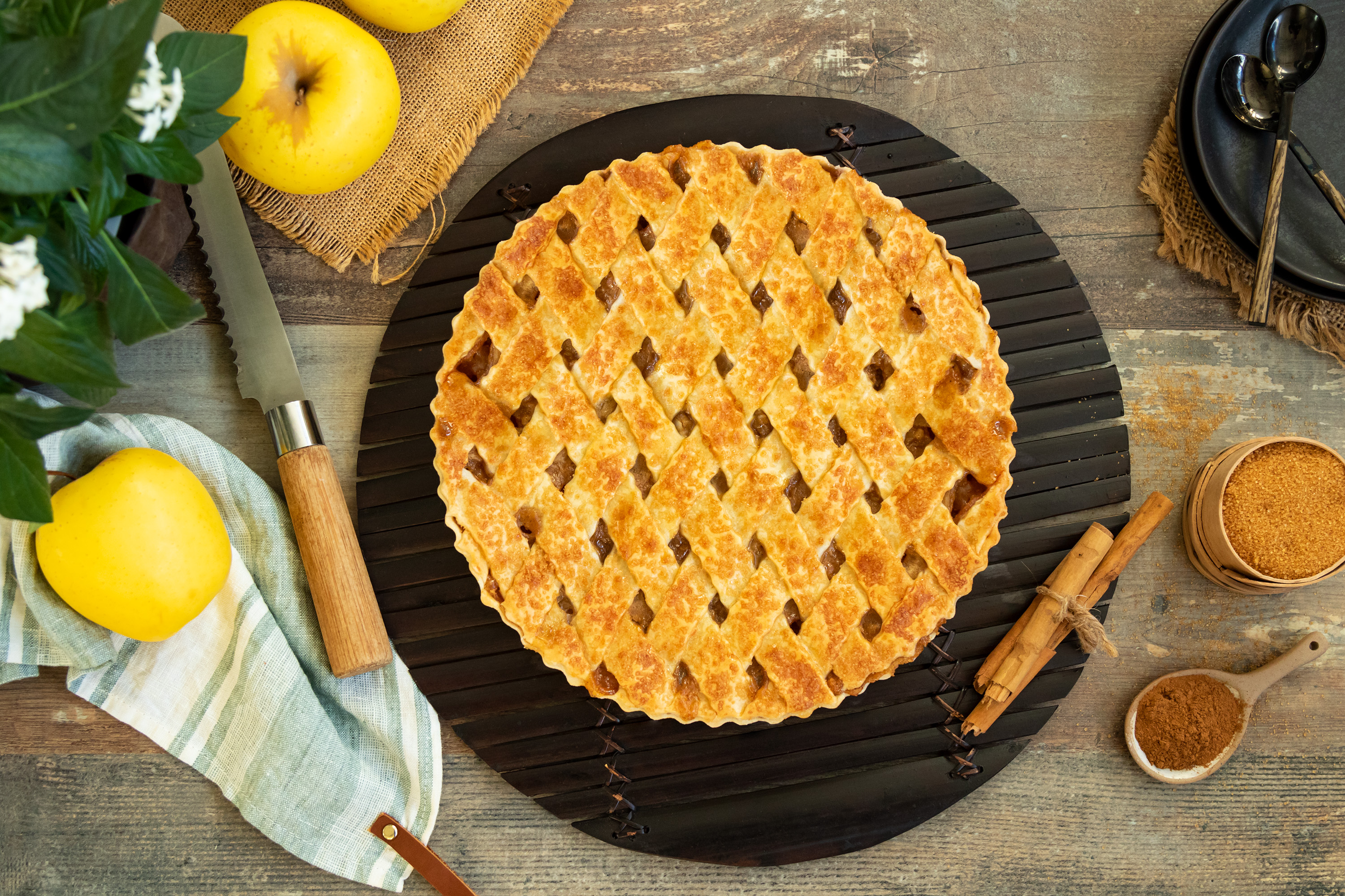 Pie de manzana