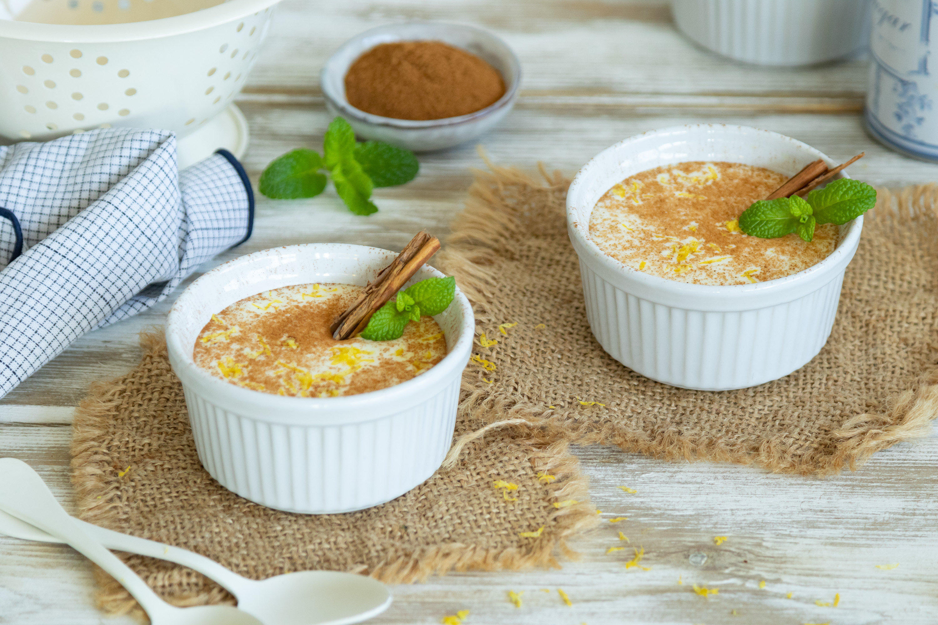 Crema de arroz con leche