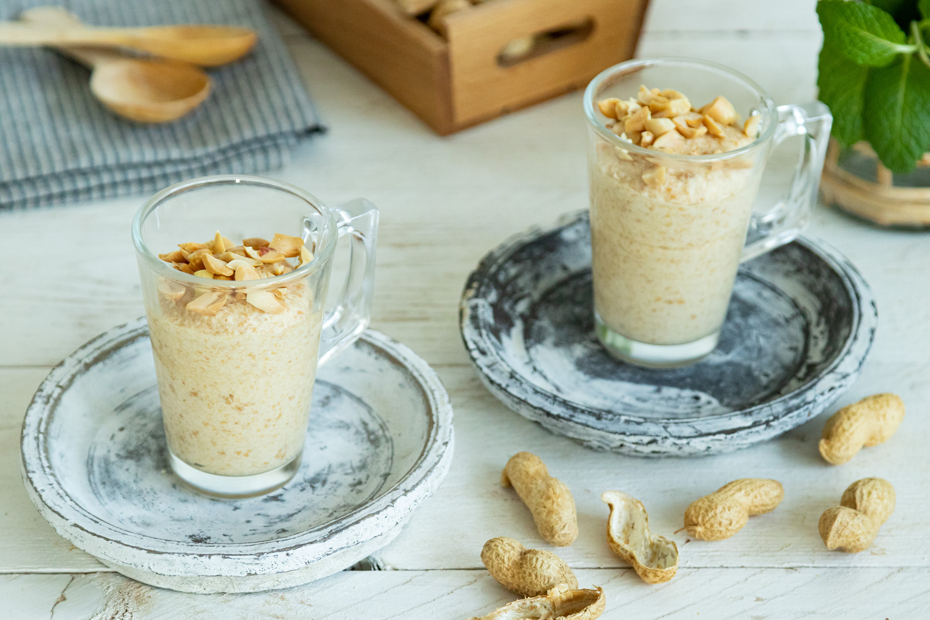 Mousse de cacahuete