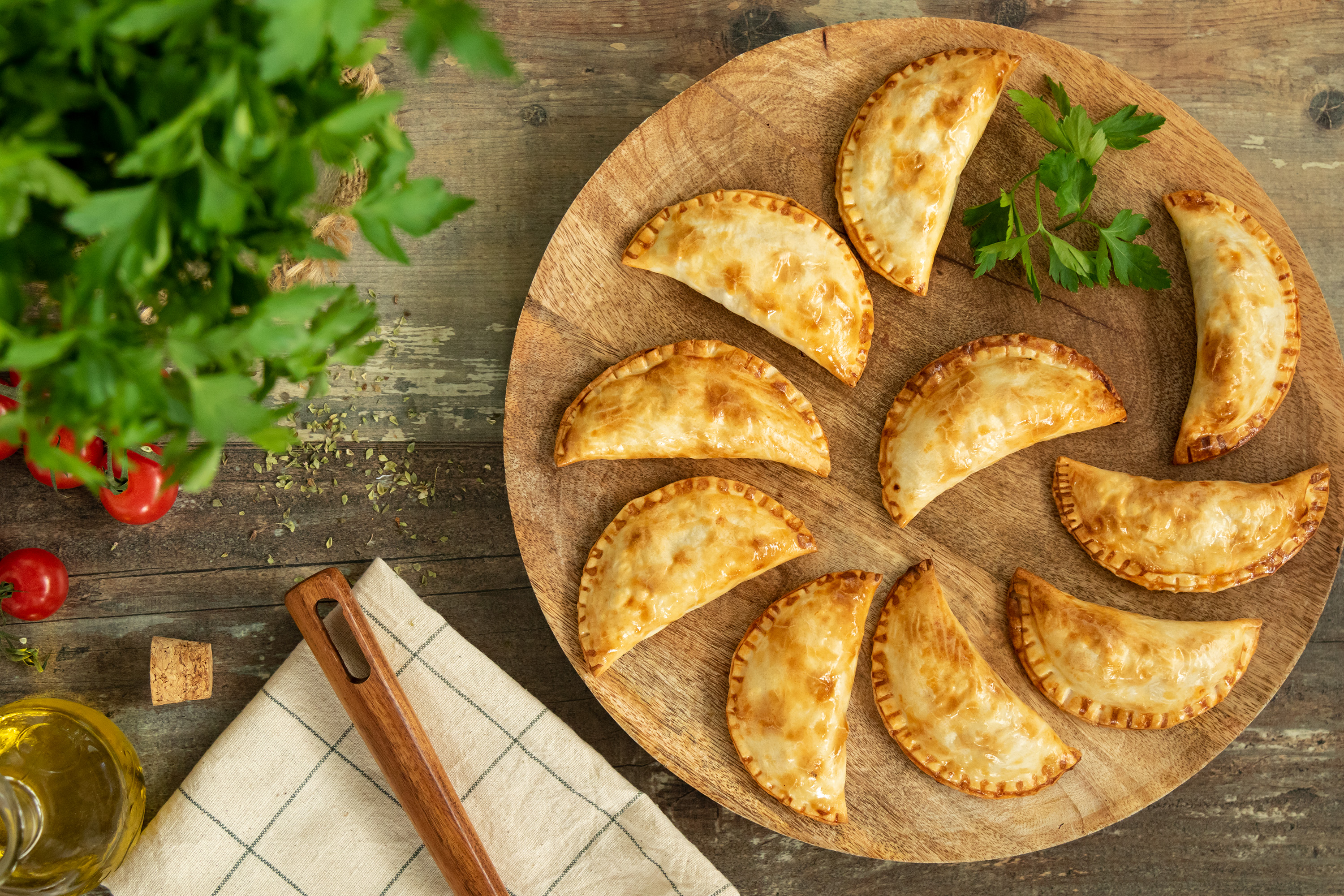 Empanadillas de atún en freidora de aire-image