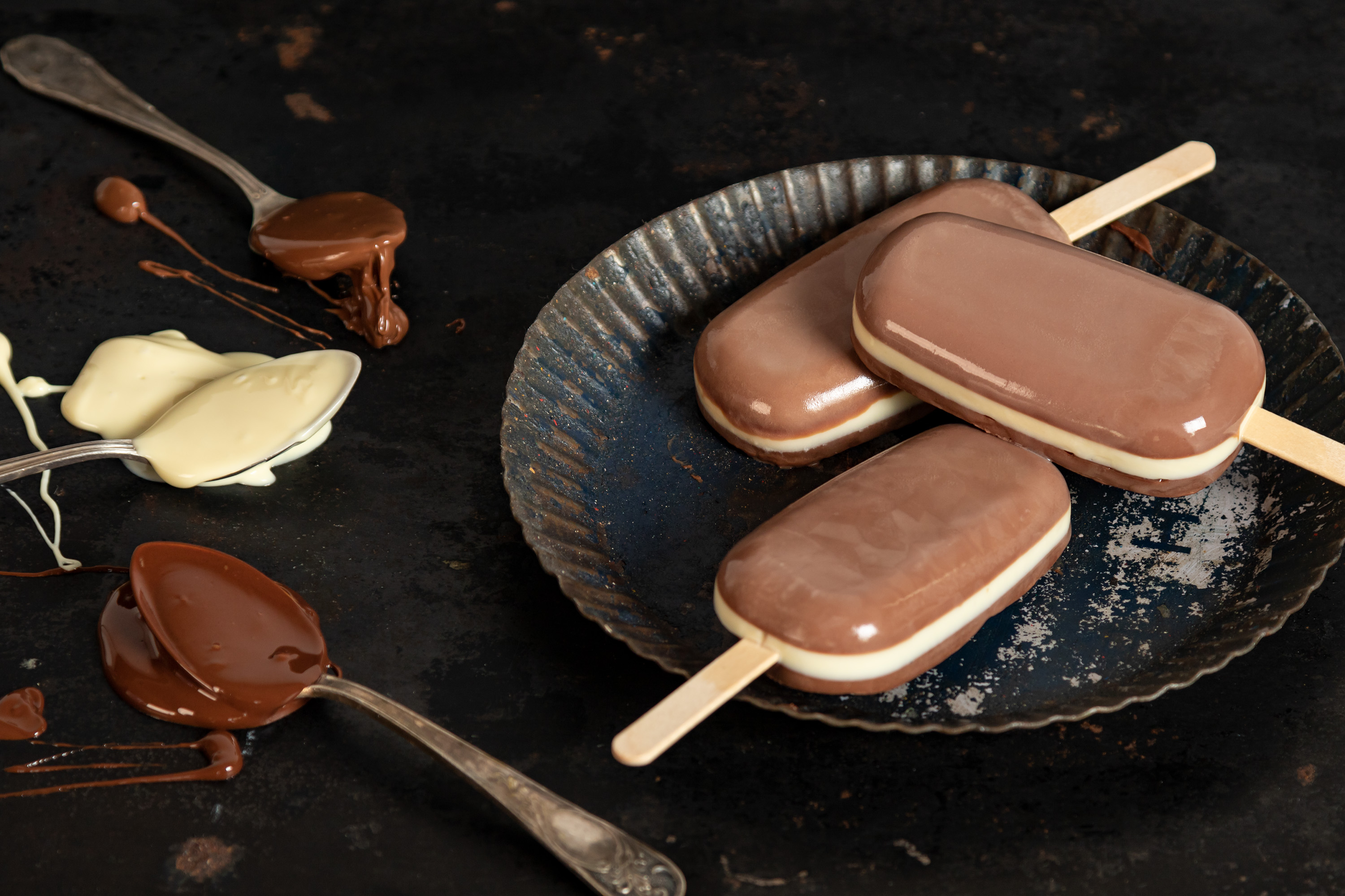 Polos a los 3 chocolates