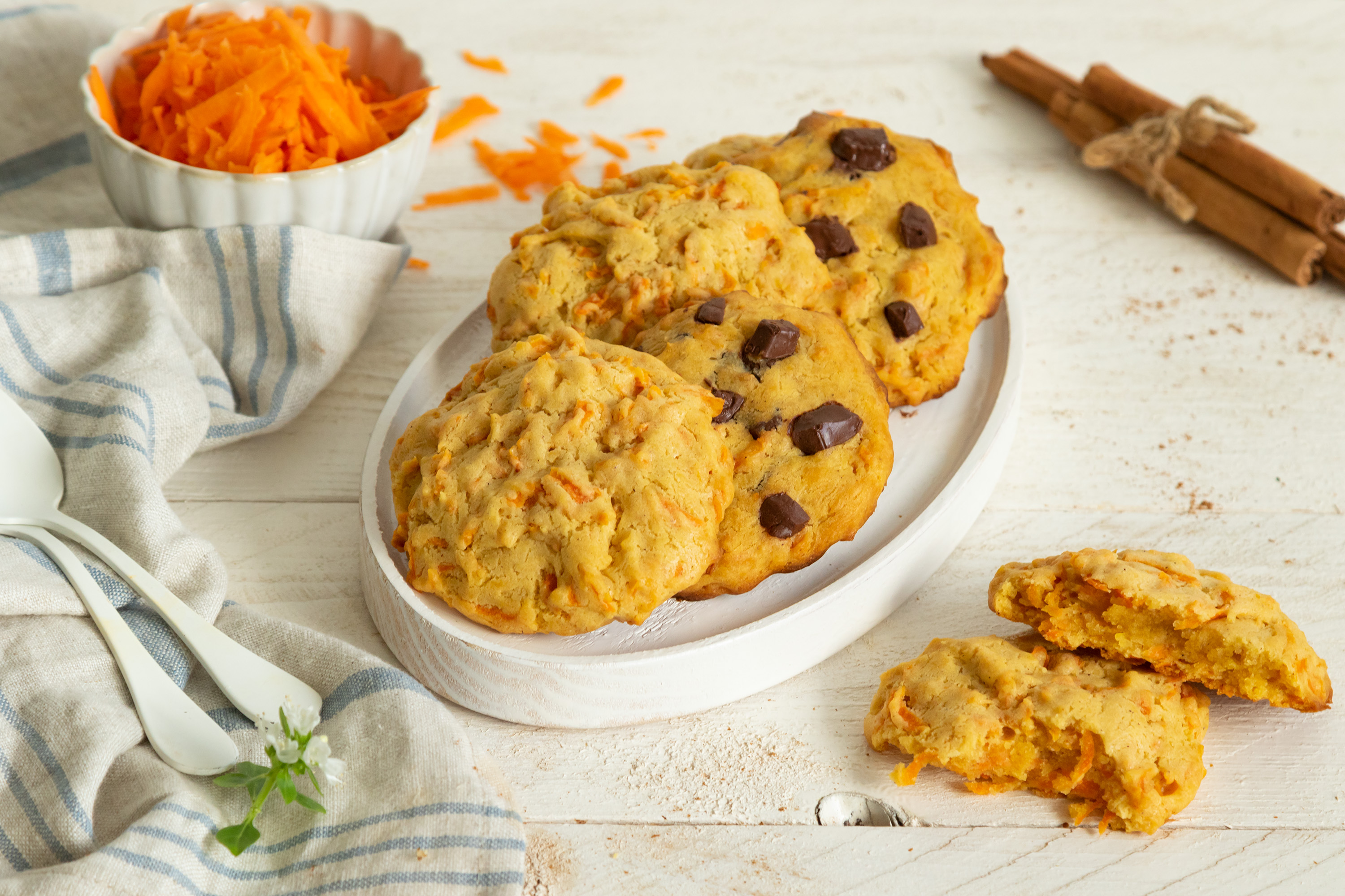 Cookies de zanahoria y leche condensada