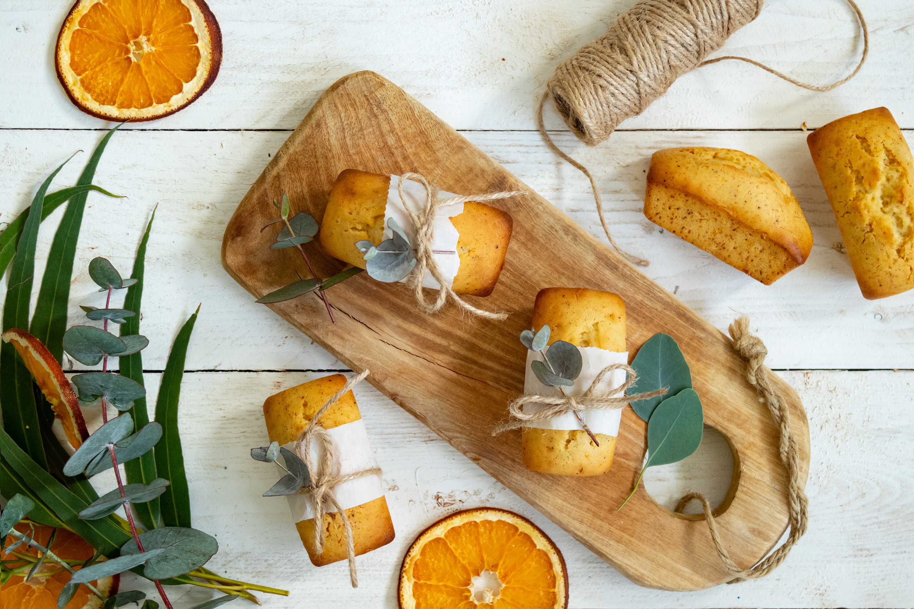 Bizcochitos de naranja y jengibre