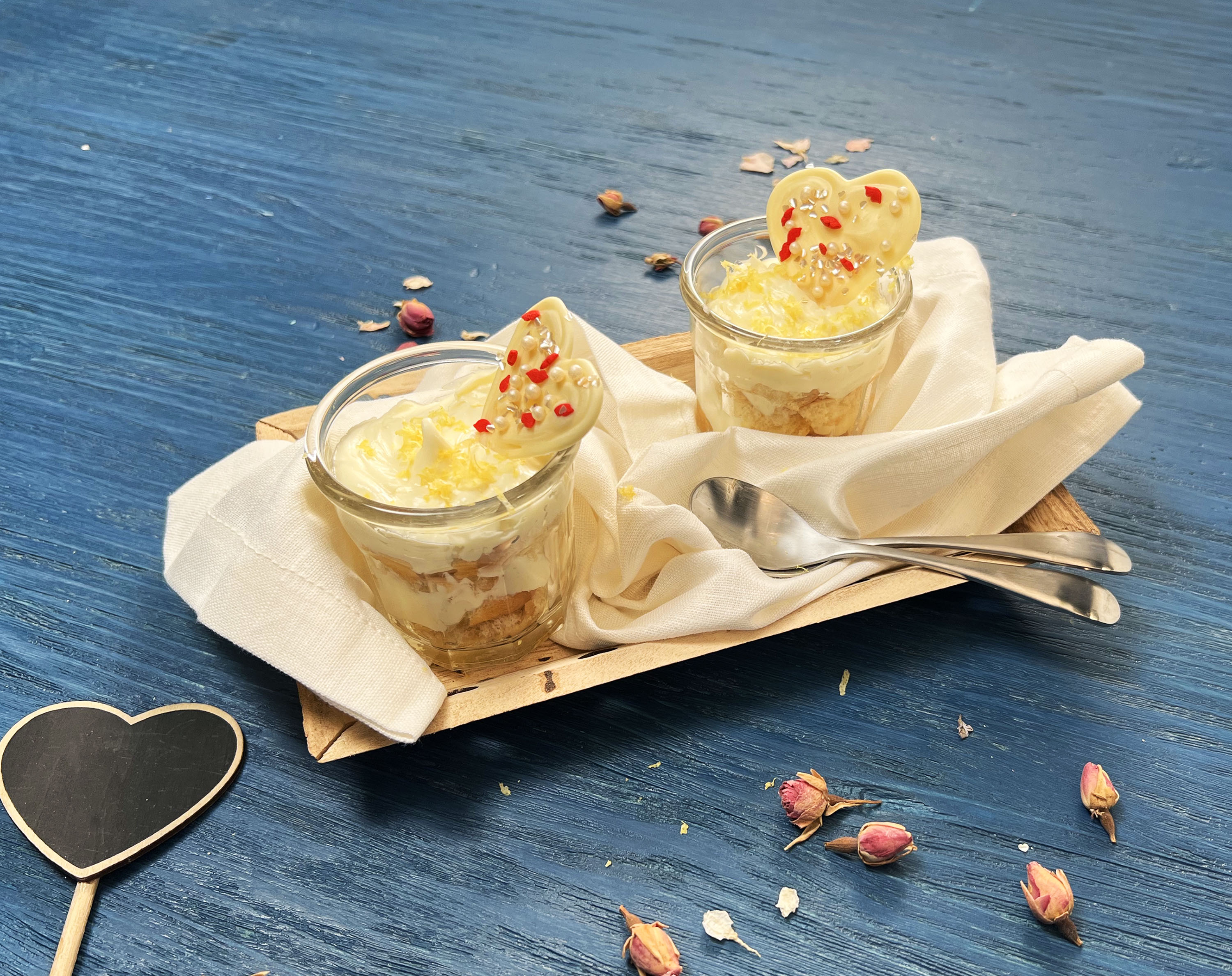 Tiramisú de limón en vaso-image