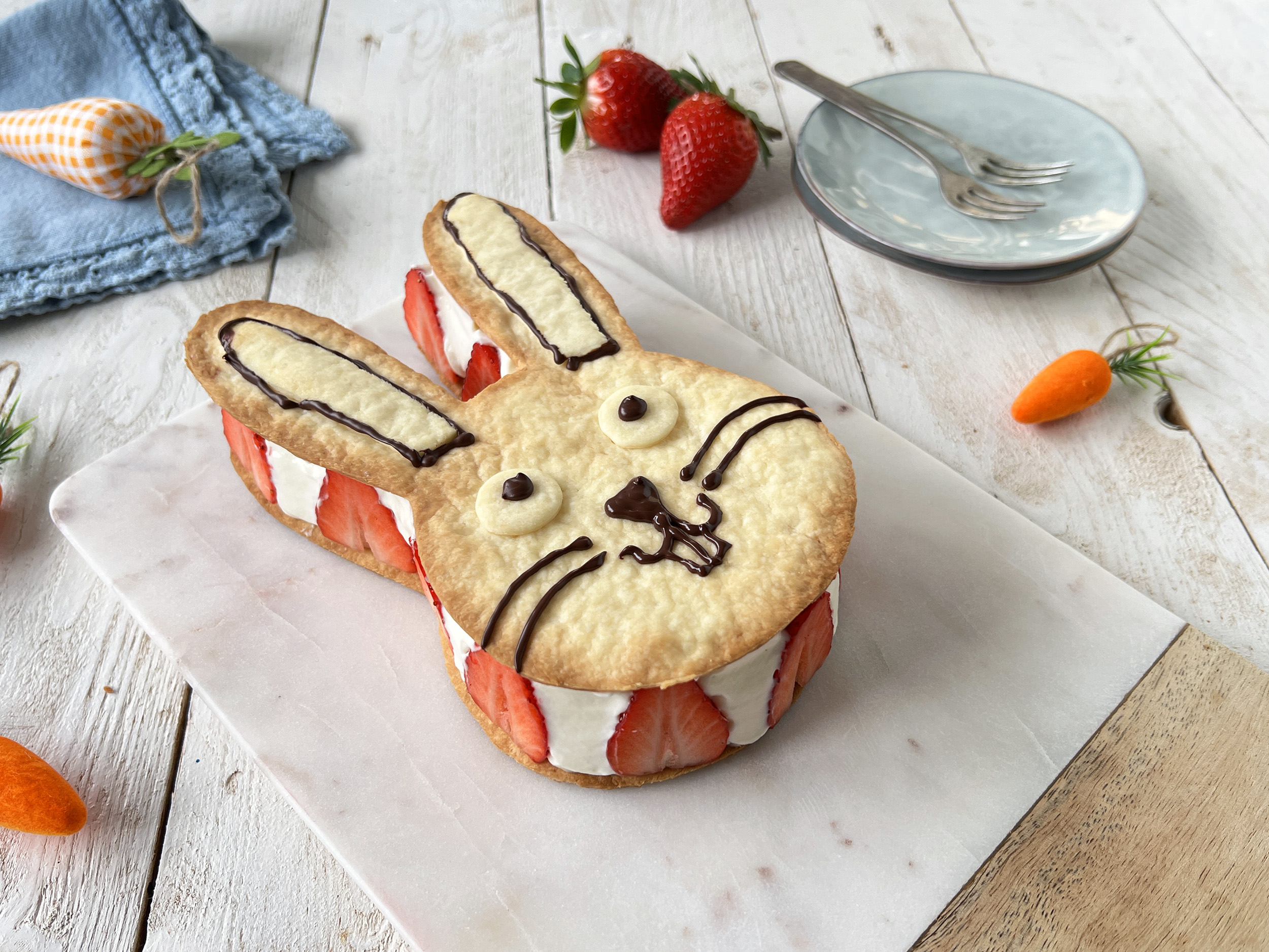 Tarta conejo