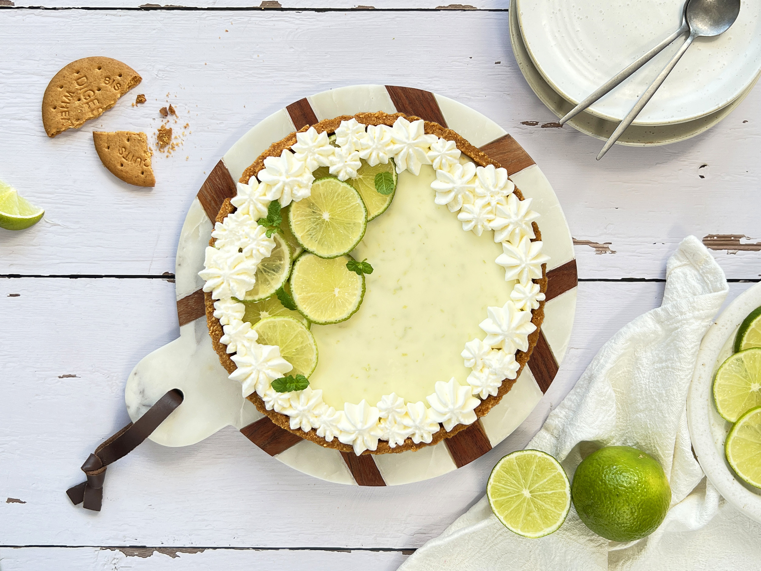Key Lime Pie (fácil y sin horno) | Nestlé Cocina