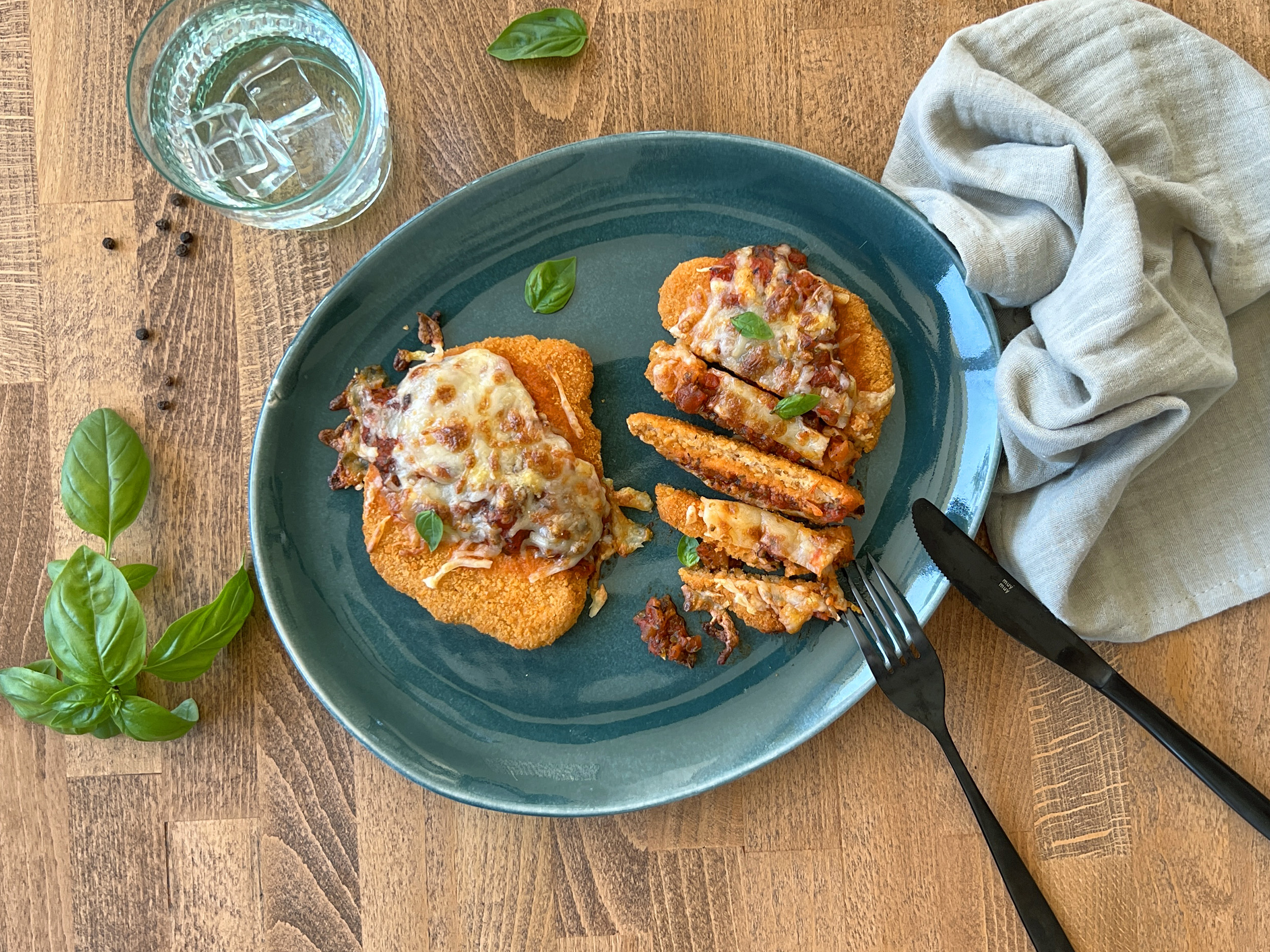 Empanado a la parmesana