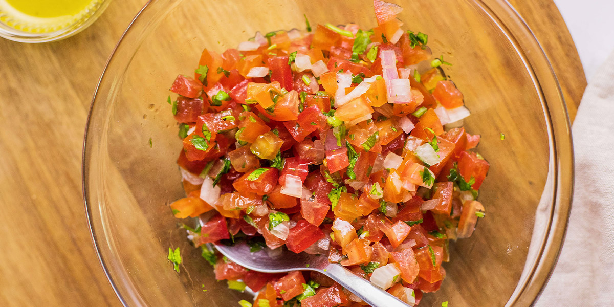 Pico de gallo, Receta fácil