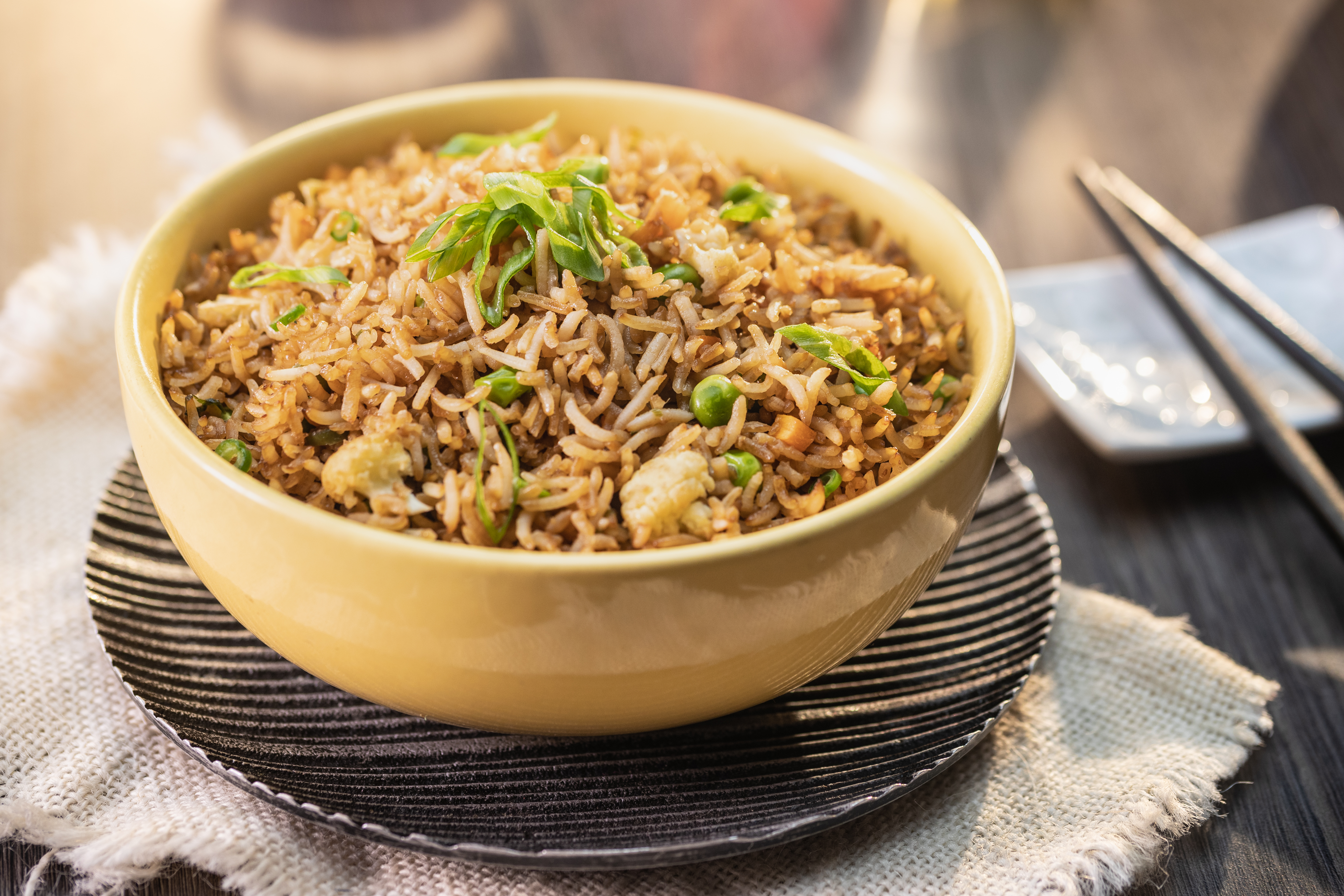 Oriental Style Vegetable Fried Rice Recipe